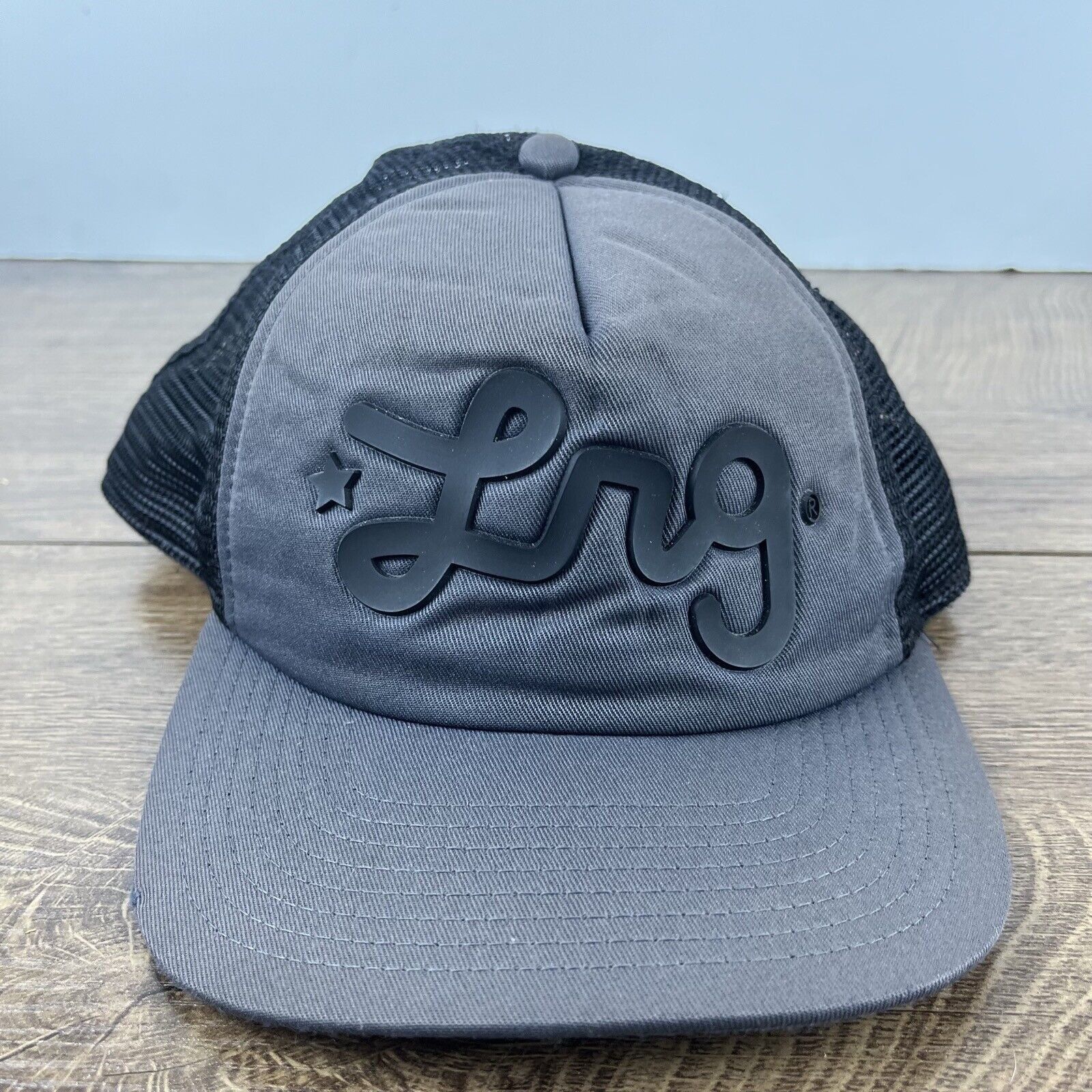 Other LNG Snapback Hat LNG Gray Snapback Hat Gray Adjustable Hat A Size ONE SIZE - 2 Thumbnail