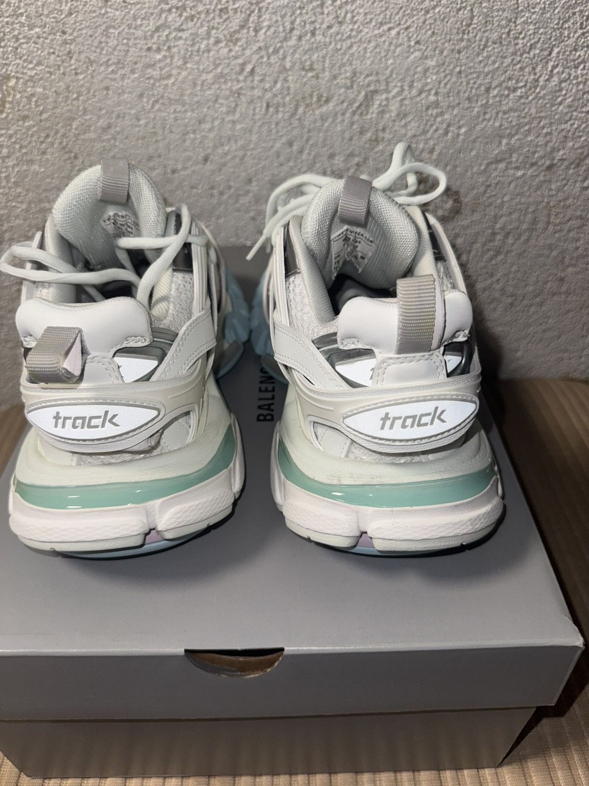 Balenciaga Balenciaga(WMNS) Balenciaga Track Sneaker 'Pastel' Size US 6 / IT 36 - 4 Thumbnail