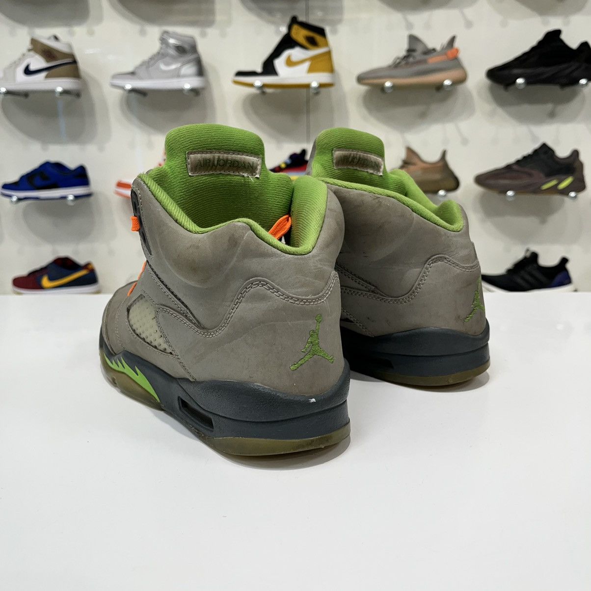 Nike Air Jordan 5 Retro Green Bean (GS) (2022) Size US 6.5 / EU 39-40 - 4 Thumbnail