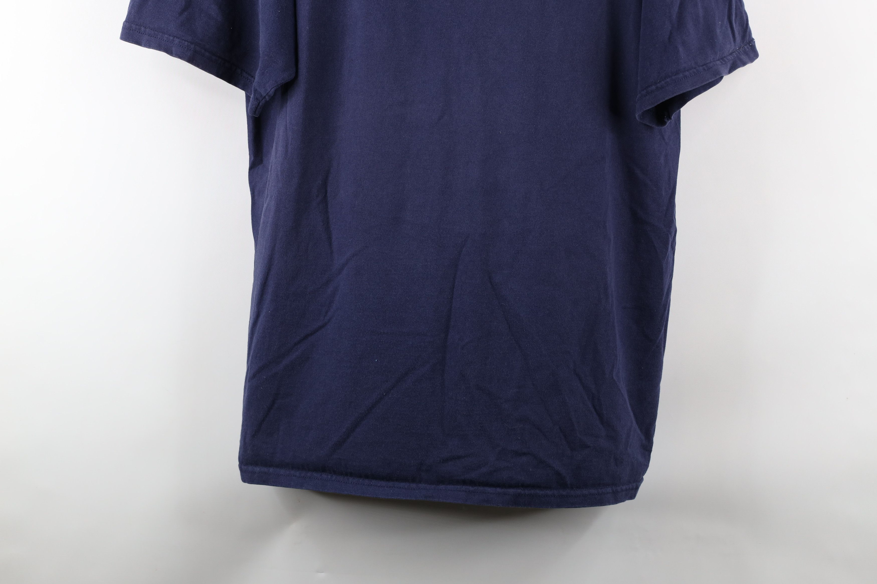 Vintage Vintage 90s The Game University of Michigan T-Shirt Blue Size US XL / EU 56 / 4 - 3 Thumbnail