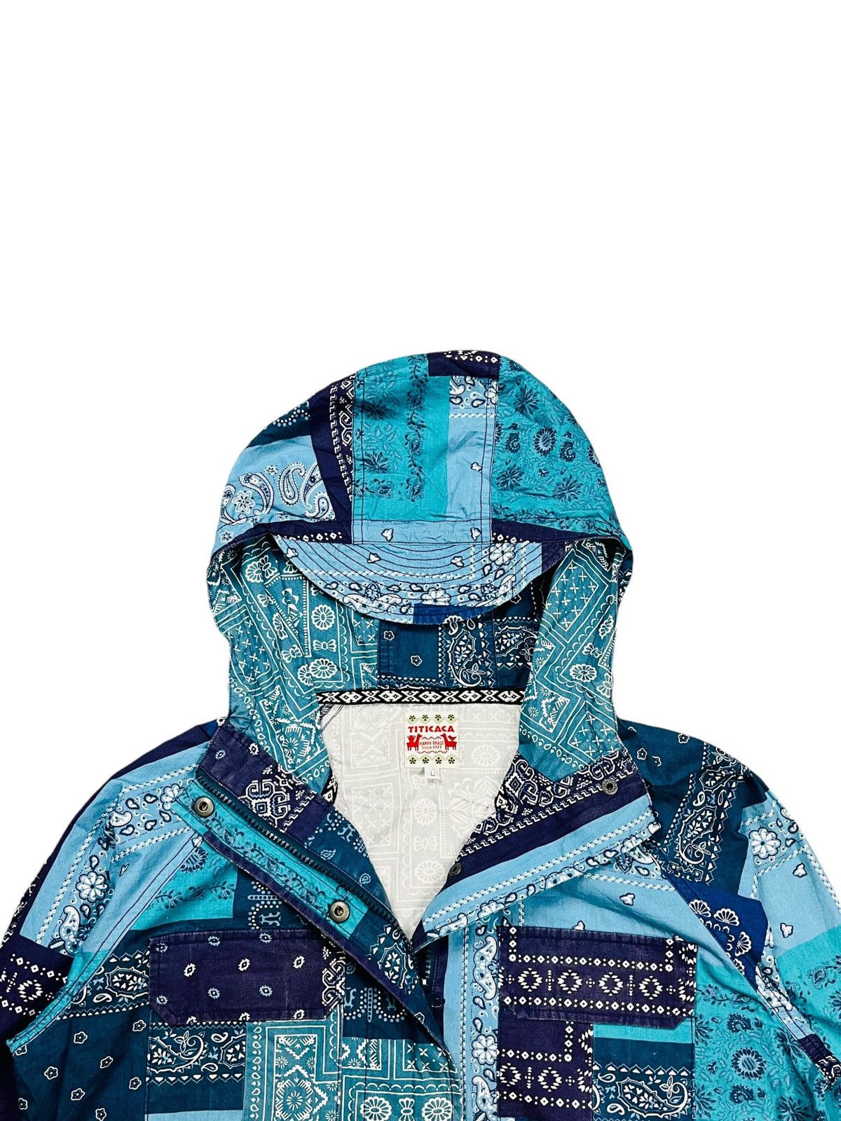 Vintage 2000s Titicaca - Kapital Style Paisley Outdoor Jacket Size US M / EU 48-50 / 2 - 10 Thumbnail