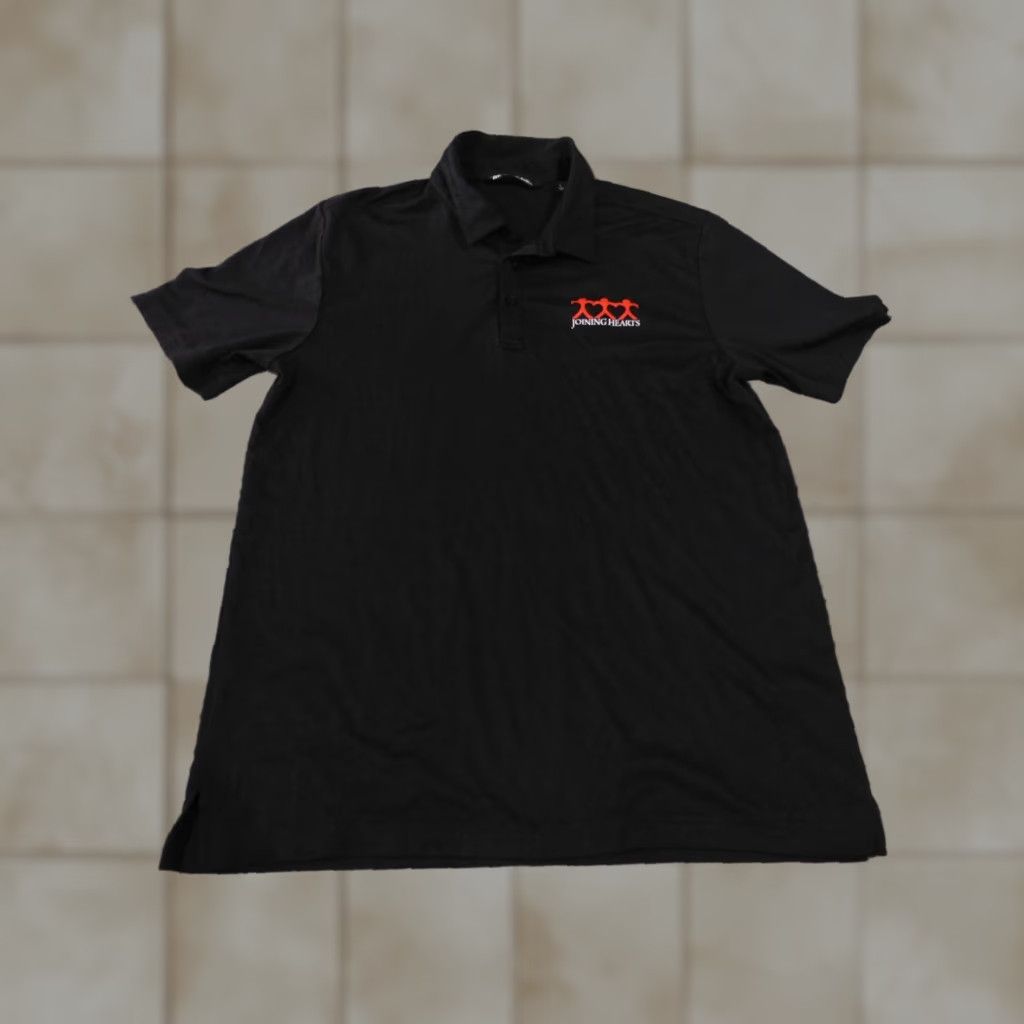 TravisMathew Travis Mathew Polo L Mens Black Stretch Performance Cotton Polyester Short Sleeve Golf Classic Logo Shirt Size US L / EU 52-54 / 3 - 1 Thumbnail