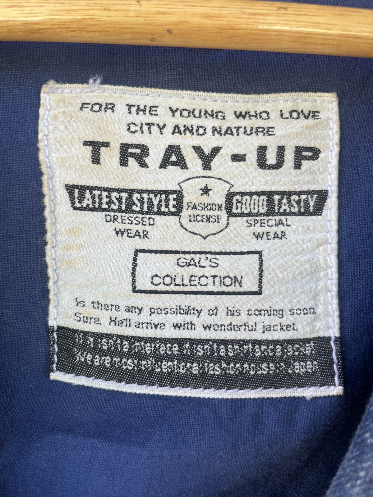 Japanese Brand × Vintage Vintage Tray-Up Denim Jacket Size US XL / EU 56 / 4 - 5 Thumbnail