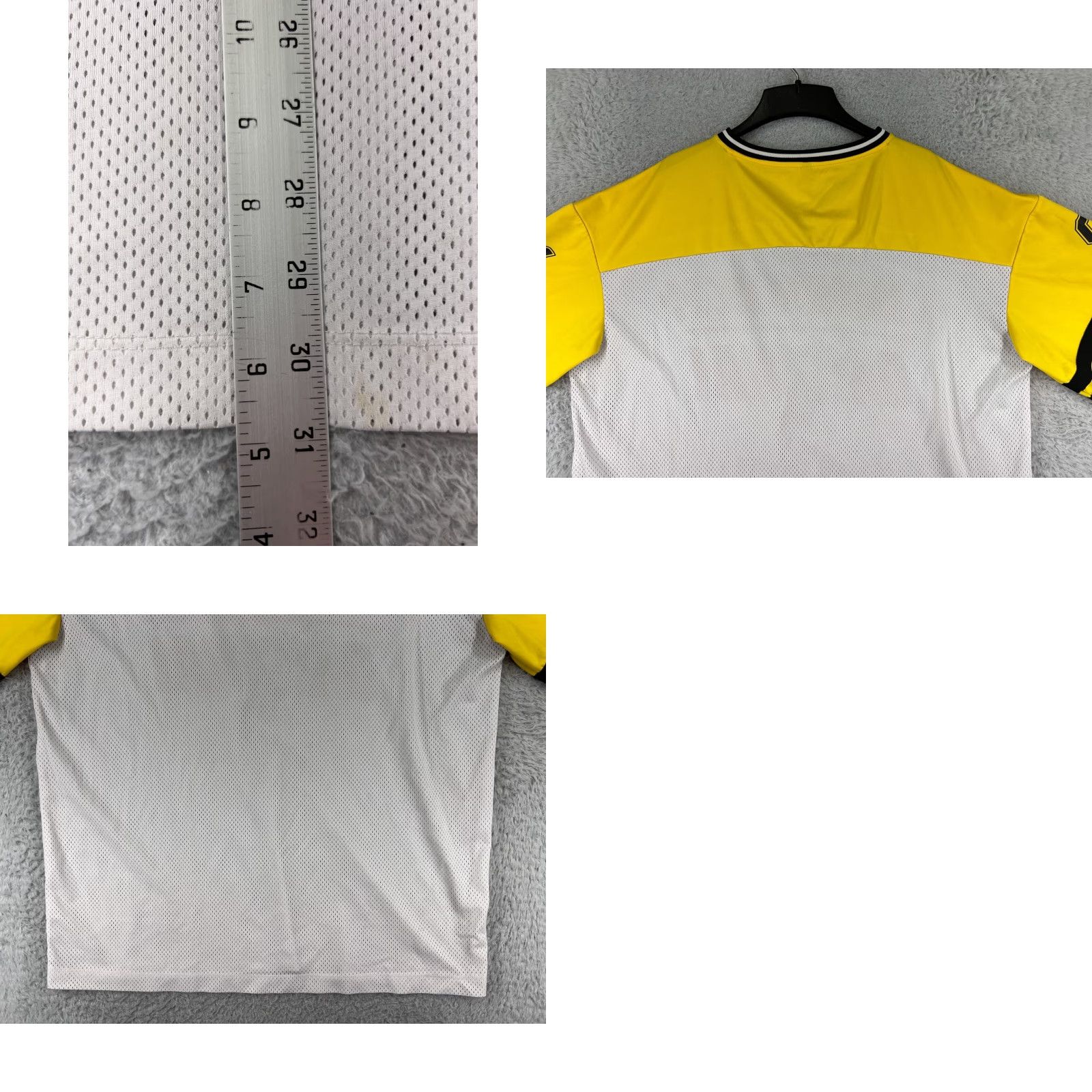 H&M Divided by H&M Mens Jersey Shirt Button-Up Gray 90s Hip Hop Brooklyn NYC Short Sleeve L Large Size US L / EU 52-54 / 3 - 9 Thumbnail