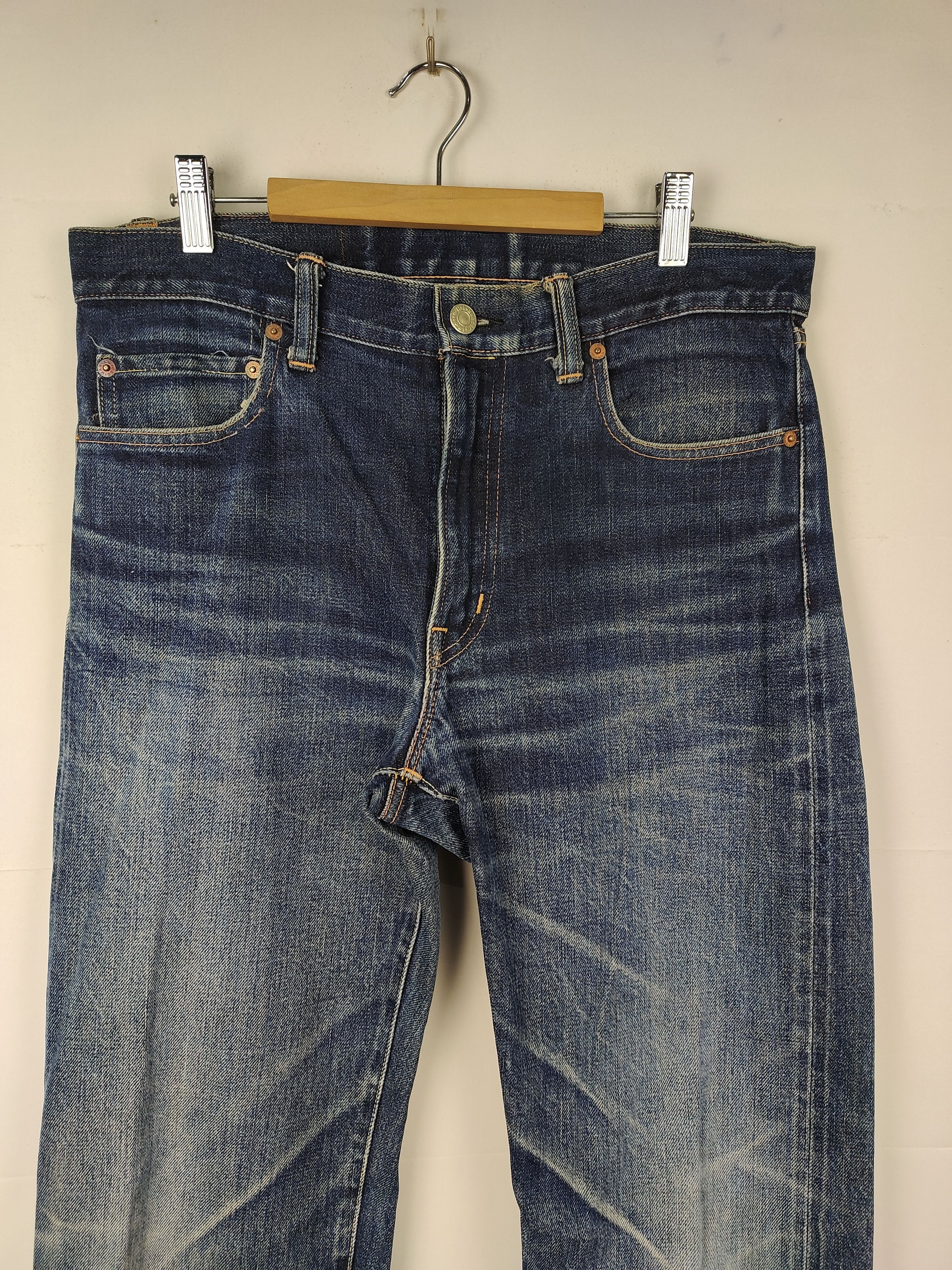 Blue Blue Japan Vintage Blue Blue Japan Indigo Selvedge Denim Pant Size US 32 / EU 48 - 2 Thumbnail