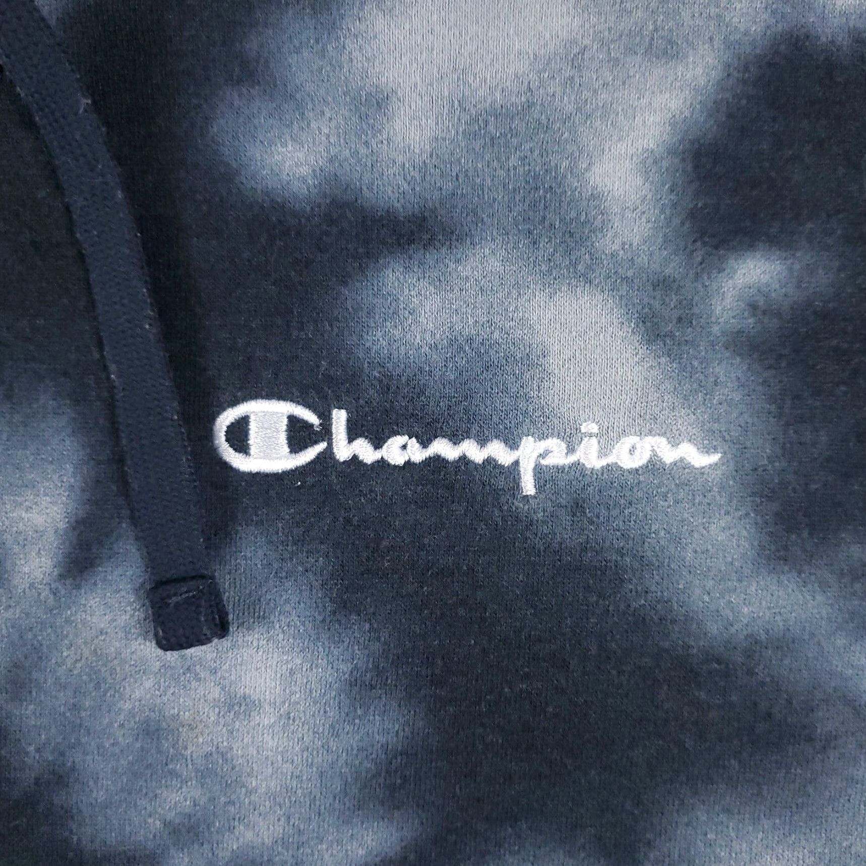 Champion VINTAGE Champion Women’s Hoodie Pullover Fall Gray Fleece Casua l Sweatshirt Large Size L / US 10 / IT 46 - 2 Thumbnail
