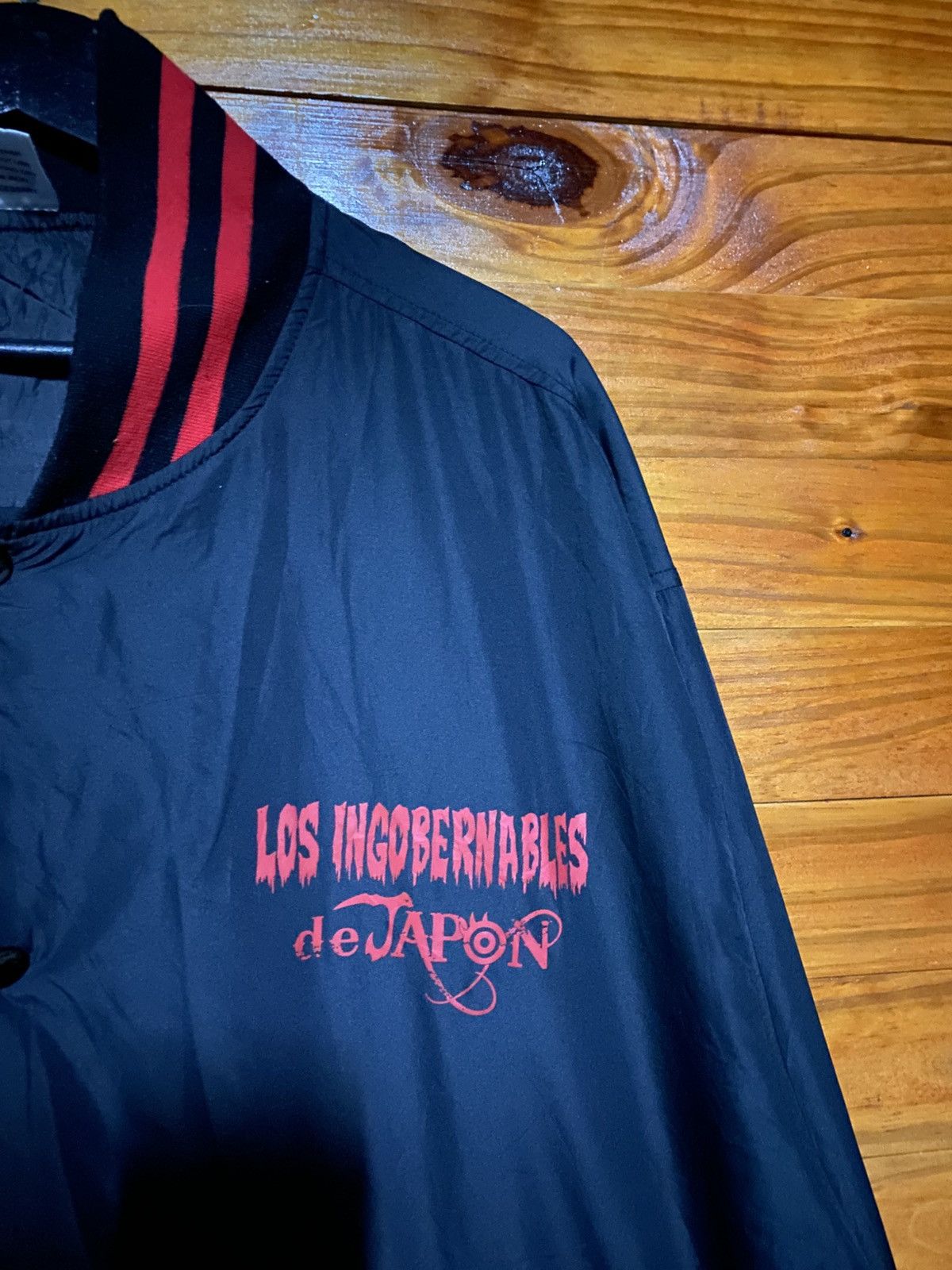 Japanese Brand Los Ingobernables de Japón NJPW Varsity – EVIL SANADA Hiromu Size US XXL / EU 58 / 5 - 6 Thumbnail