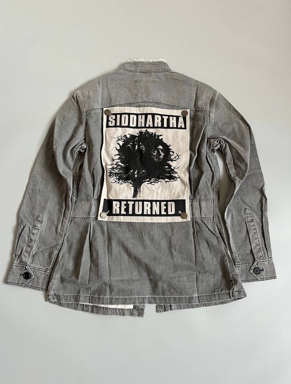 Raf Simons Raf Simons 2004 Siddhartha overshirt buttons up jacket Size US S / EU 44-46 / 1 - 3 Thumbnail