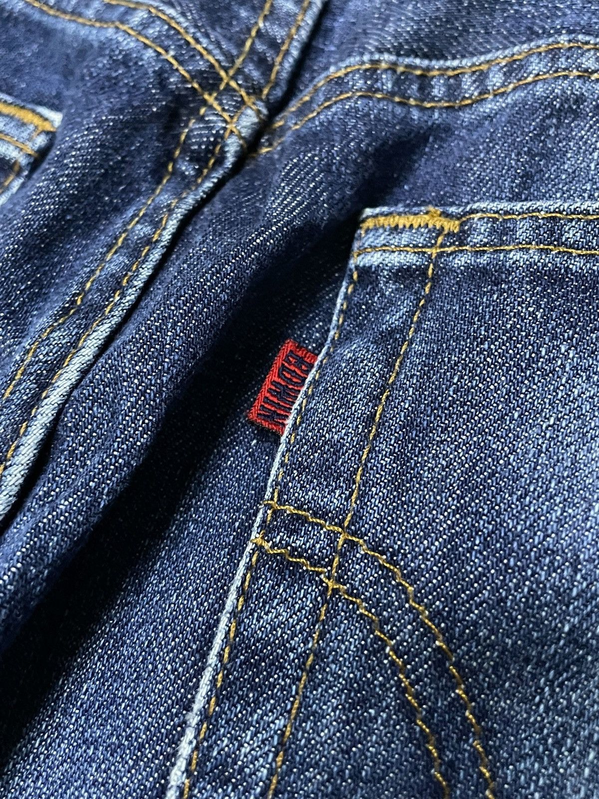 Edwin × Japanese Brand × Vintage Vintage Edwin 503Z Stone Wash Loose Straight Jeans Size US 30 / EU 46 - 16 Thumbnail