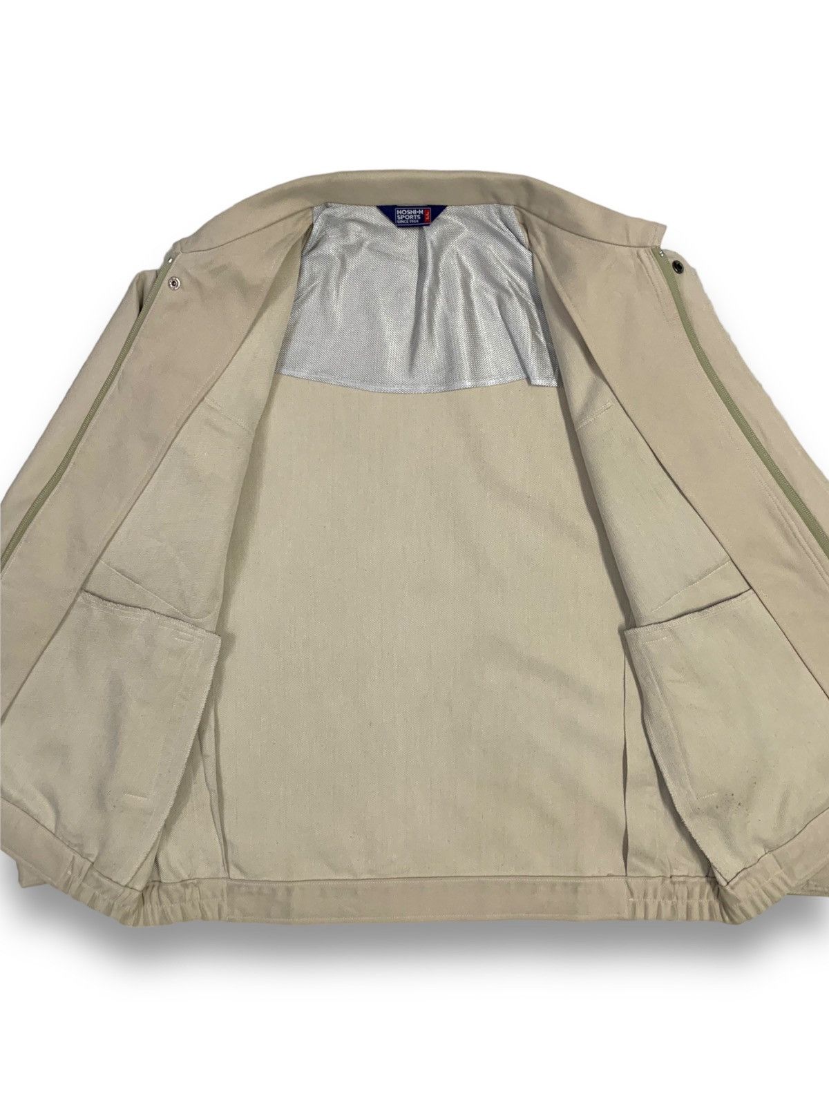 Japanese Brand Vintage Hoshi-H Sports Multi-pockets Workwear Light Jacket Size US L / EU 52-54 / 3 - 3 Thumbnail