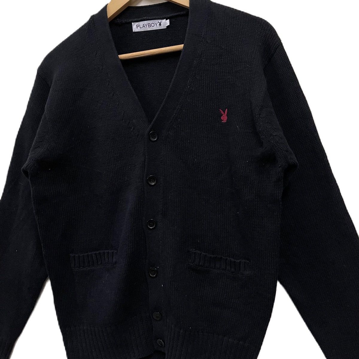 Playboy Vintage Playboy knitwear cardigan Size US L / EU 52-54 / 3 - 2 Thumbnail