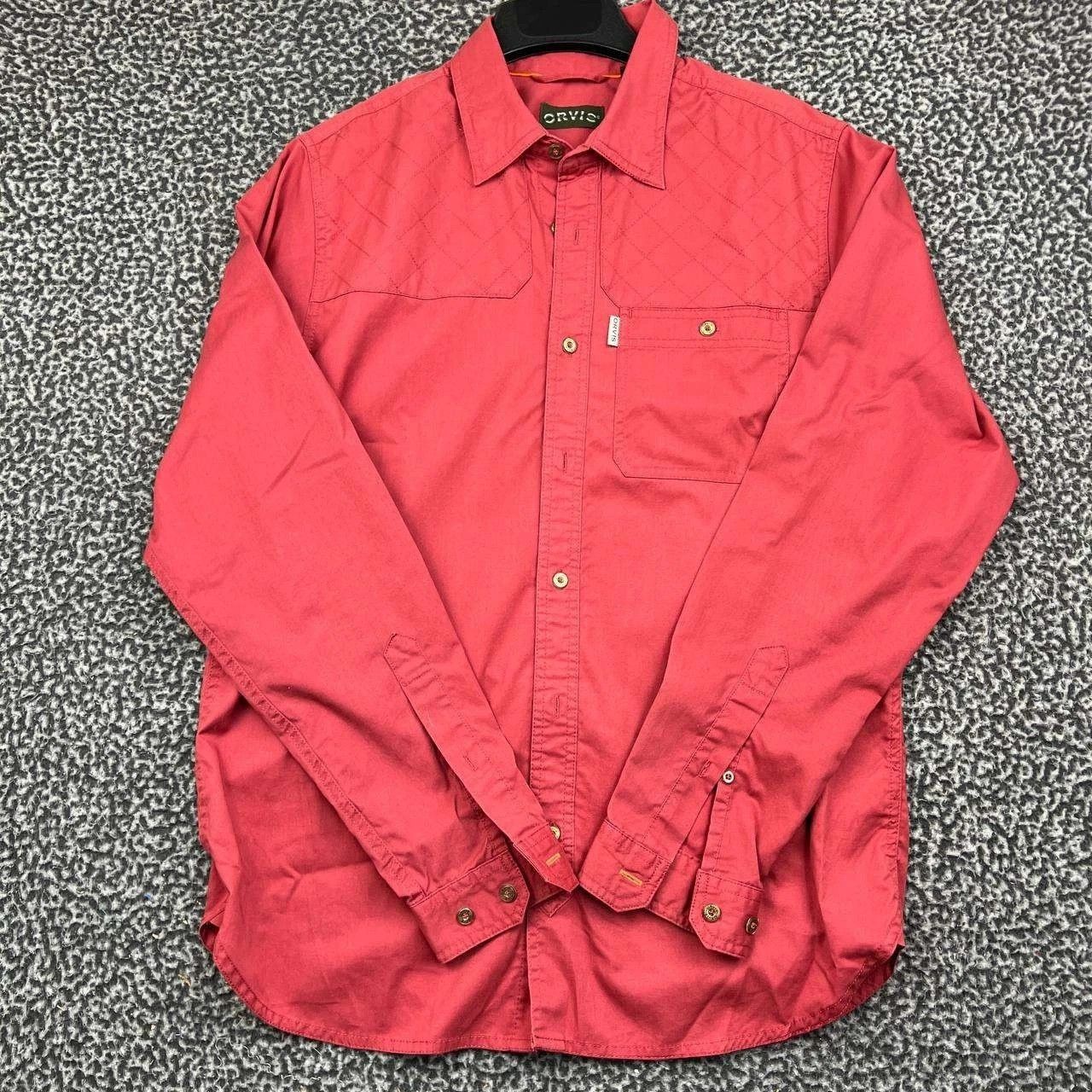 Orvis Orvis Button Up Shirt Men Long Sleeve Collared Pocket M Size US M / EU 48-50 / 2 - 1 Thumbnail