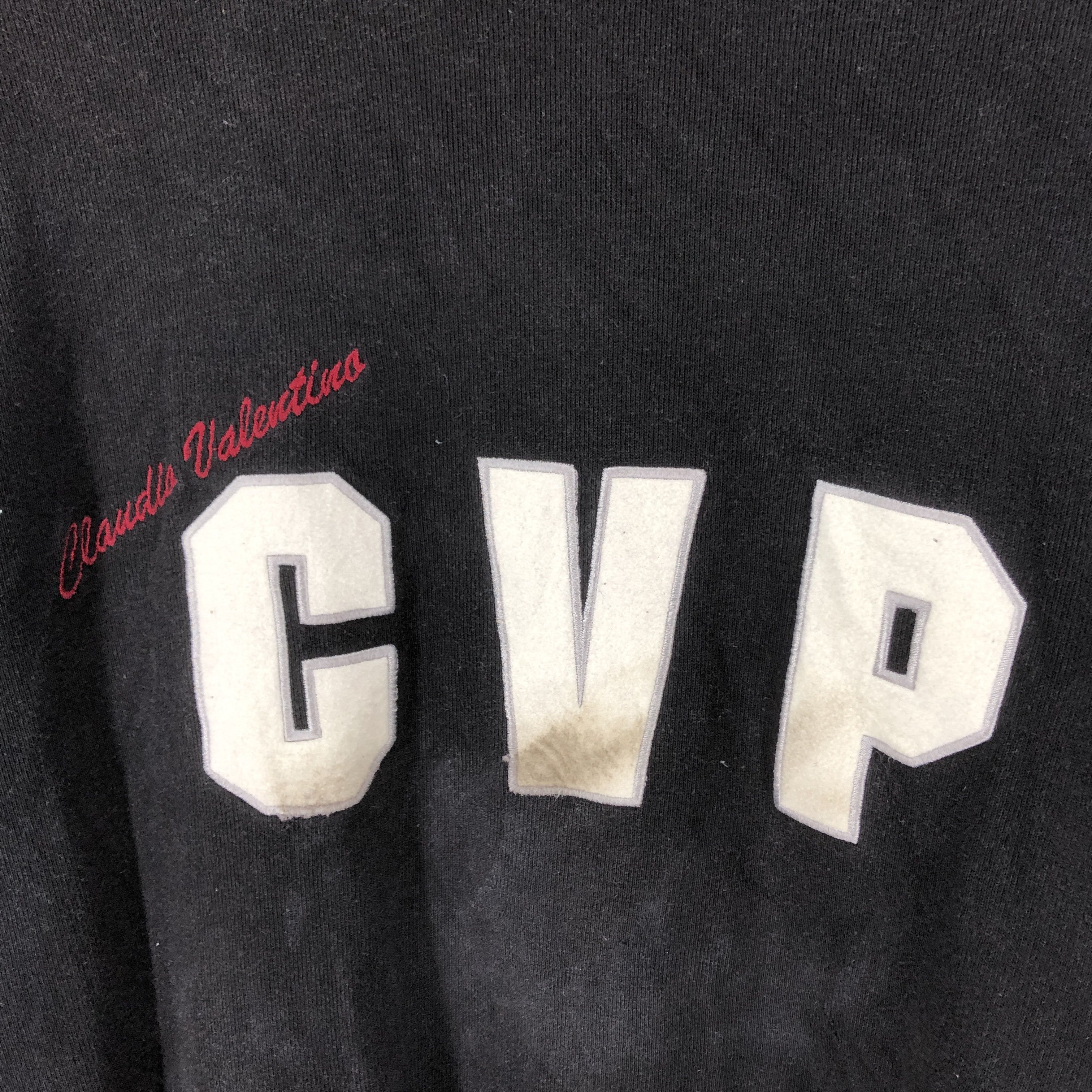 Vintage Vintage CLAUDIO VALENTINO Crew Neck Sweatshirt #0904/AH Size US L / EU 52-54 / 3 - 3 Thumbnail