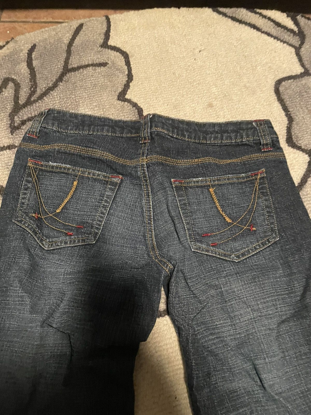 Levi's × Miss Me × Vintage heart moon star flared jeans Size 28" / US 6 / IT 42 - 6 Thumbnail