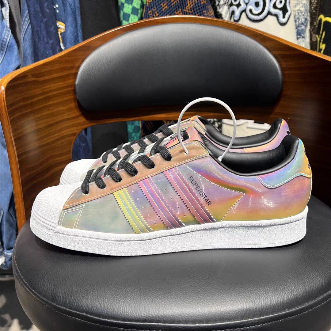 Adidas adidas Superstar Sneakers K15 Size US 11.5 / EU 44-45 - 4 Thumbnail