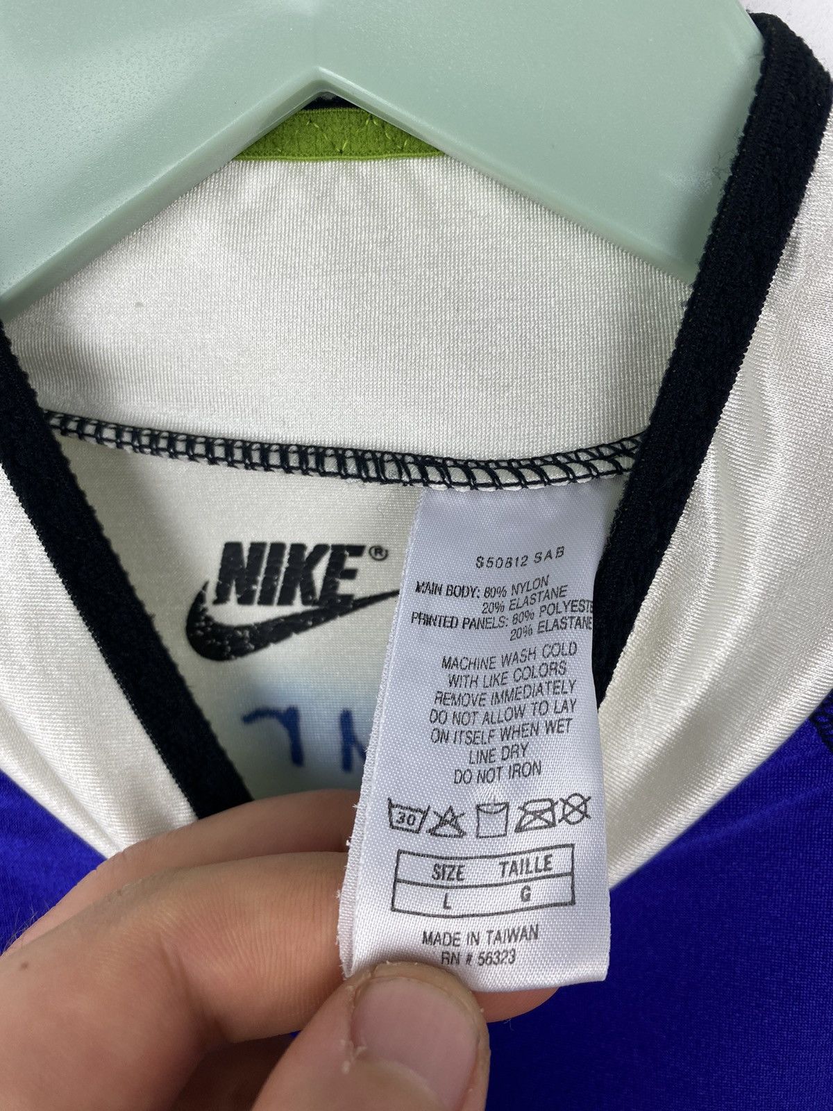Nike Vintage 90s Nike SC Zug Cycling Jersey Colnago Rapha Size US L / EU 52-54 / 3 - 16 Thumbnail
