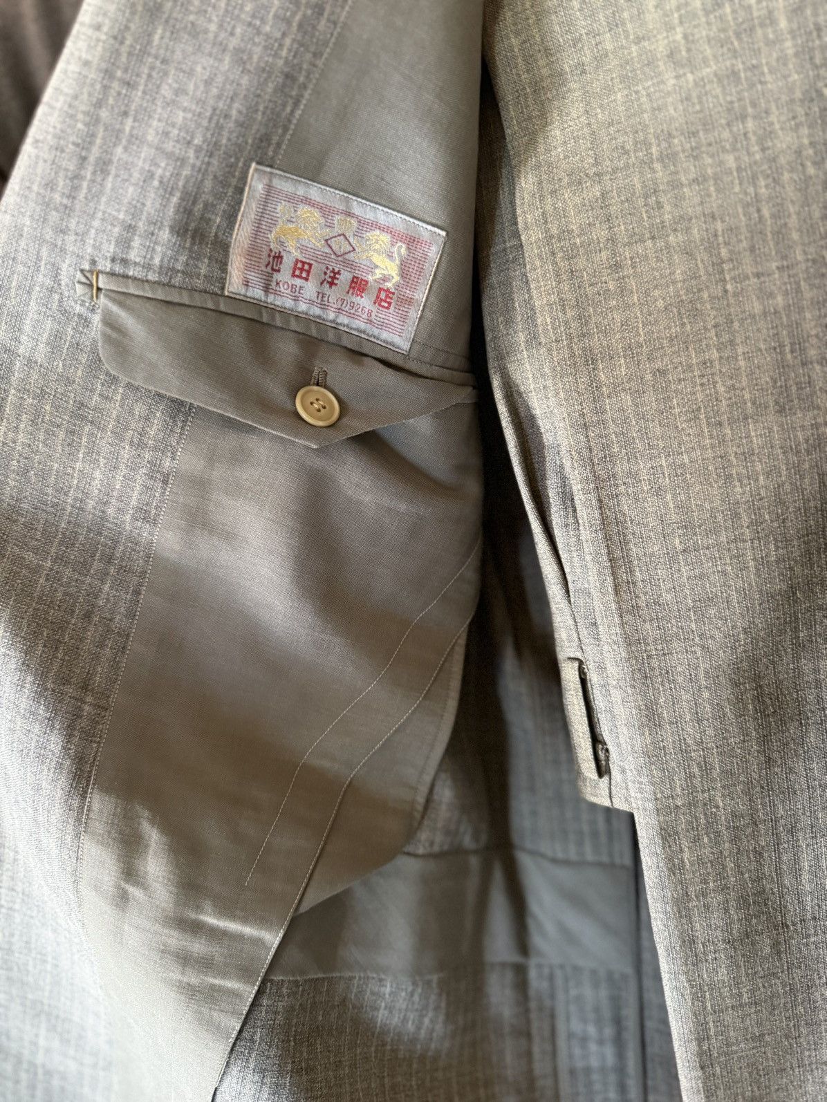 Other Spring&Summer Japanese NIKKE REFINETEX Wool Suit Size 36R - 11 Thumbnail