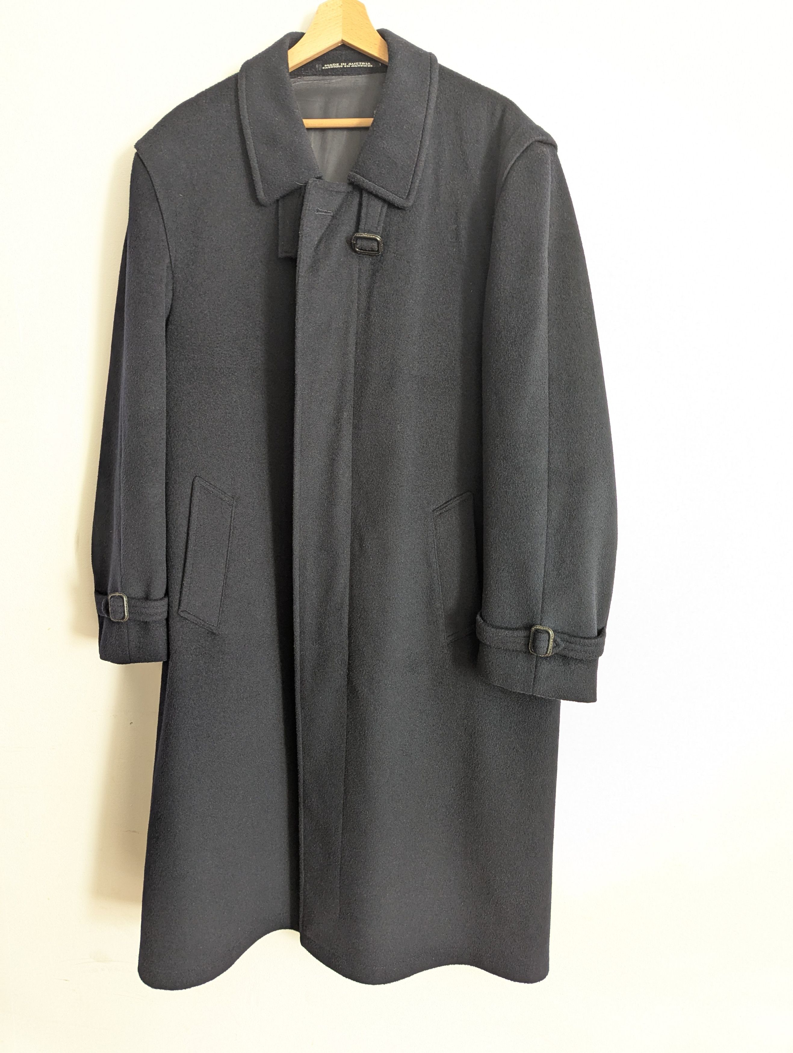Vintage Distler Austrian Tiroler Loden Long Coat Size US L / EU 52-54 / 3 - 8 Thumbnail