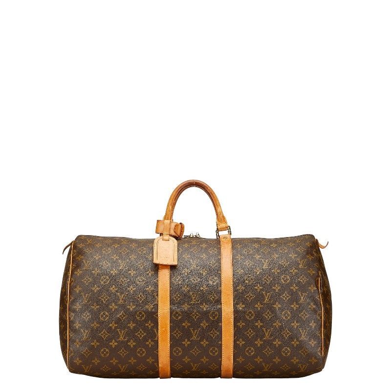 Louis Vuitton Louis Vuitton Monogram Keepall 55 Boston Bag M41424 Size ONE SIZE - 1 Thumbnail