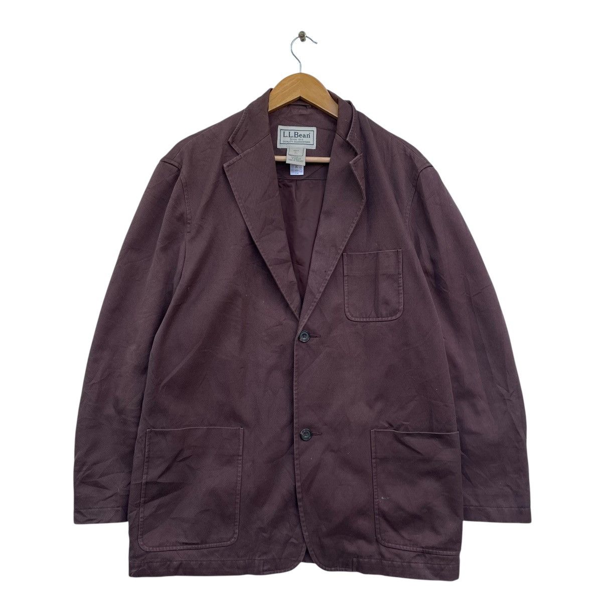 L.L. Bean 💥Vintage L.L.Bean Casual Jacket Size US M / EU 48-50 / 2 - 1 Thumbnail