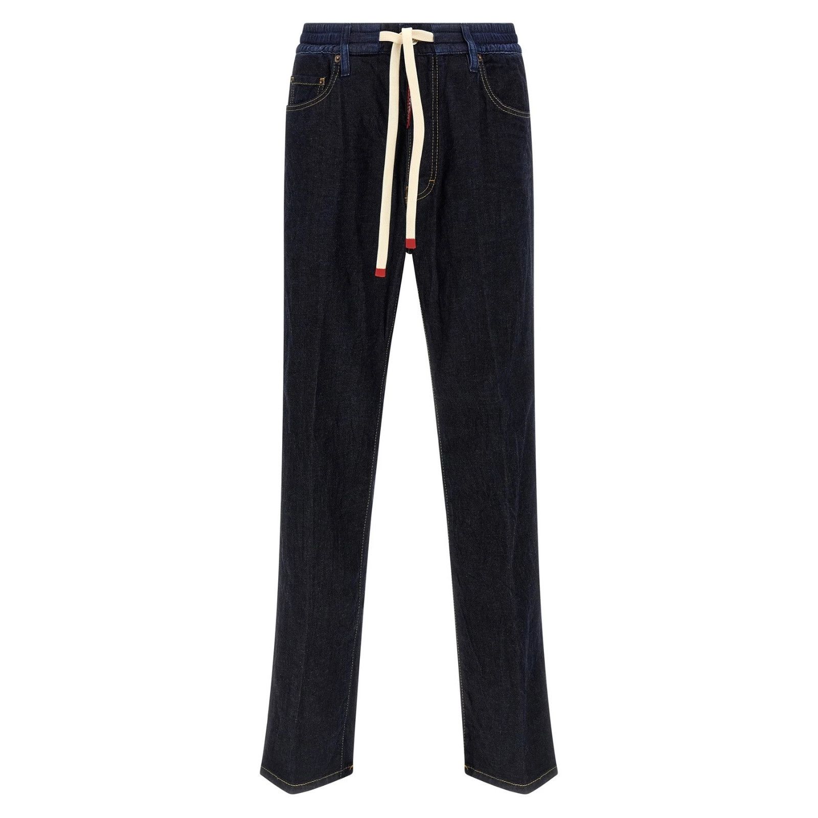 Dsquared2 DSQUARED2 Crinkled Effect Blue Denim Jeans New & Authentic ( Size US 32 / EU 48 - 1 Thumbnail