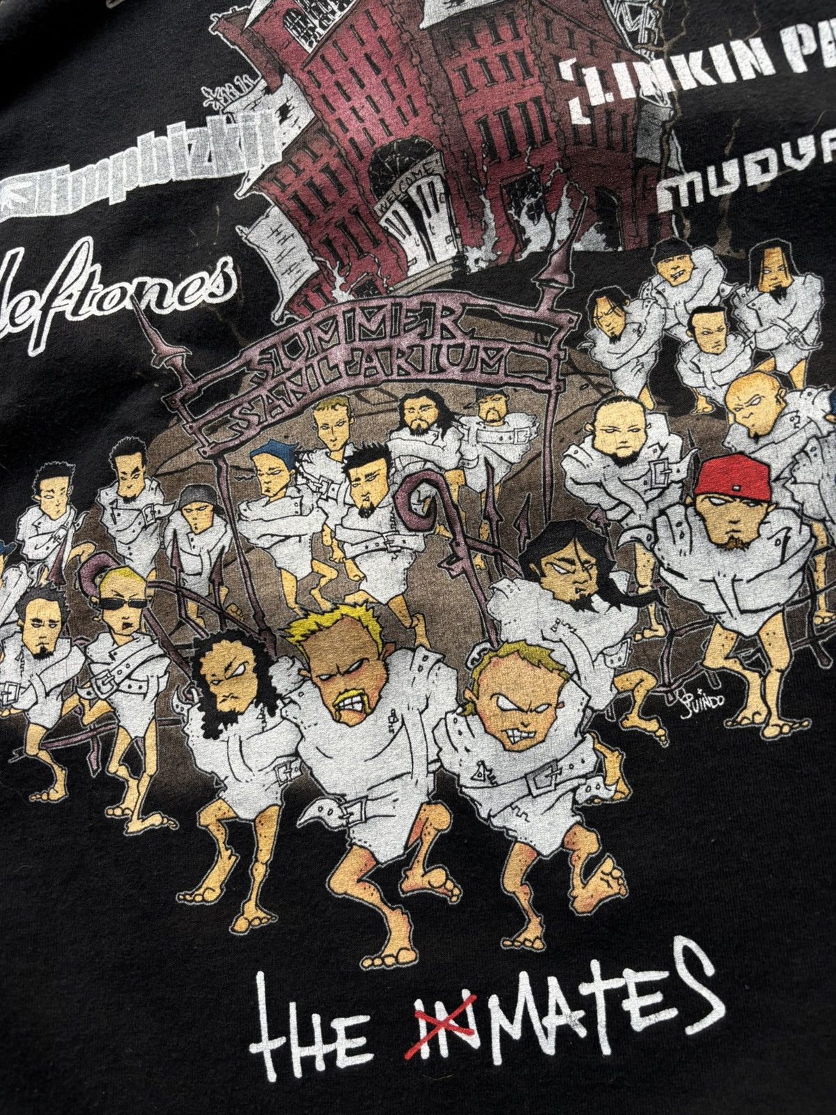 Vintage Metallica Summer Sanitarium 2003 Size US XL / EU 56 / 4 - 4 Thumbnail