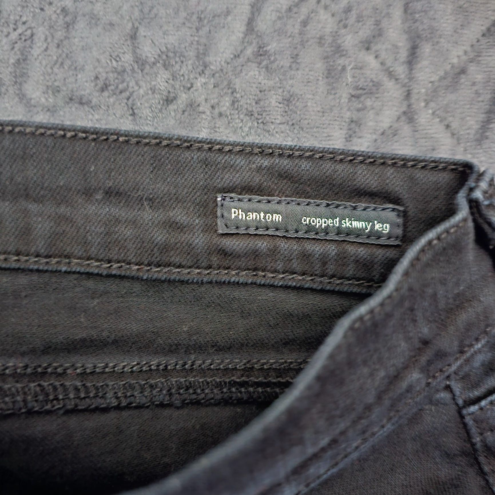 Citizens Of Humanity Citizen of Humanity Denim Black Phantom Cropped Skinny Jeans 27 Women Cropped Slim Denim 8.5-10.5 in Black Vintage No) Size 27" / US 4 / IT 40 - 4 Thumbnail
