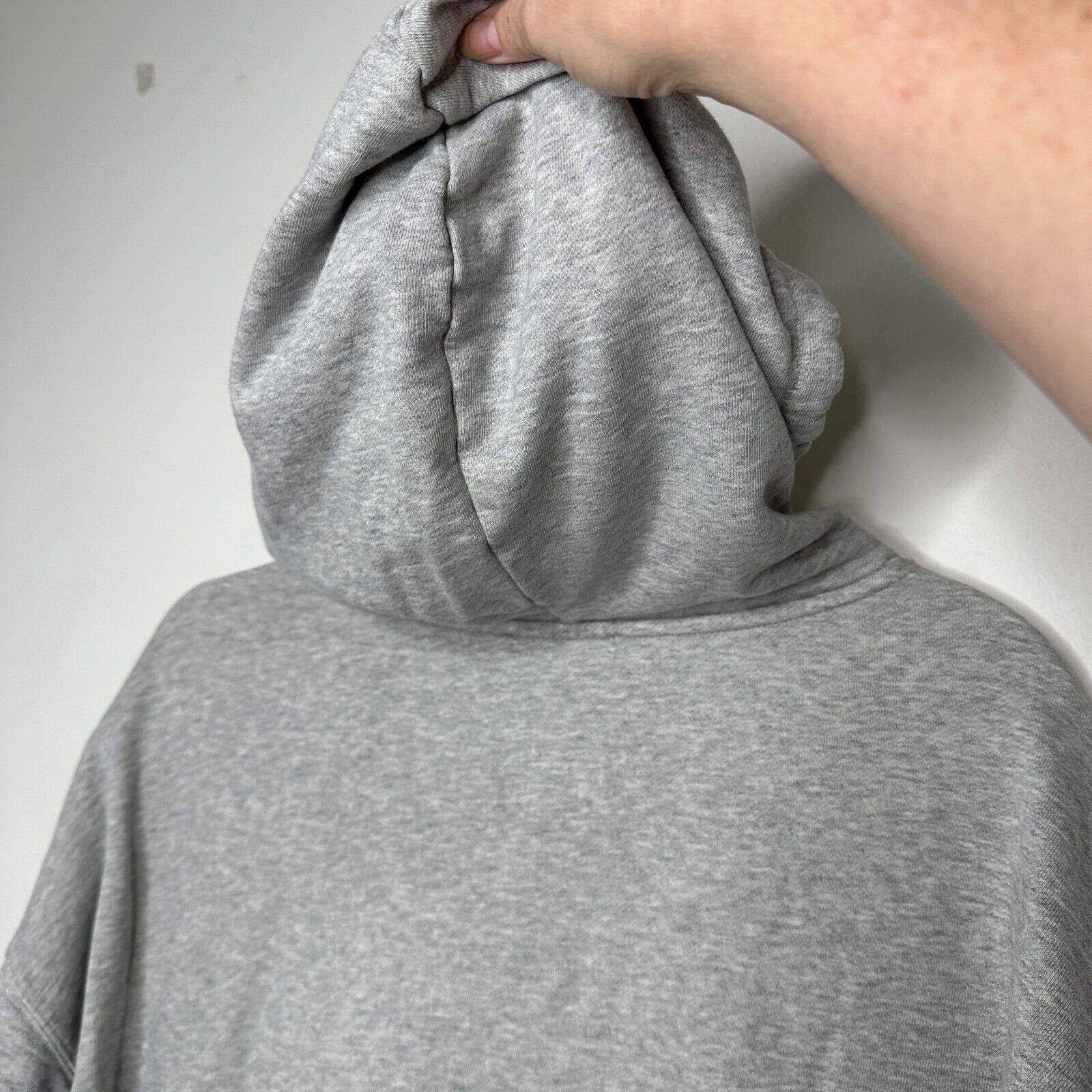 Allsaints All Saints Etienne Gray Pullover Hoodie Sweater Pouch SM Size S / US 4 / IT 40 - 10 Thumbnail