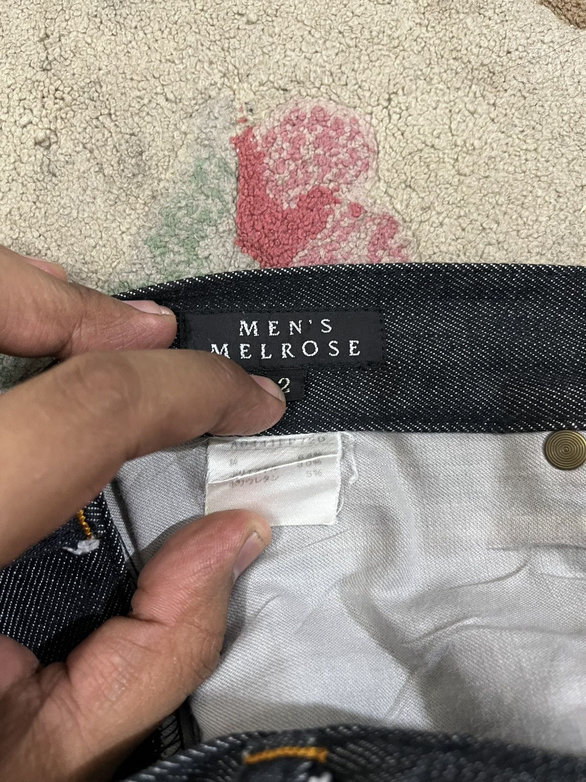4GSELLER Vintage Men’s Melrose Flare Bell Bottom Denim Size US 29 - 6 Thumbnail