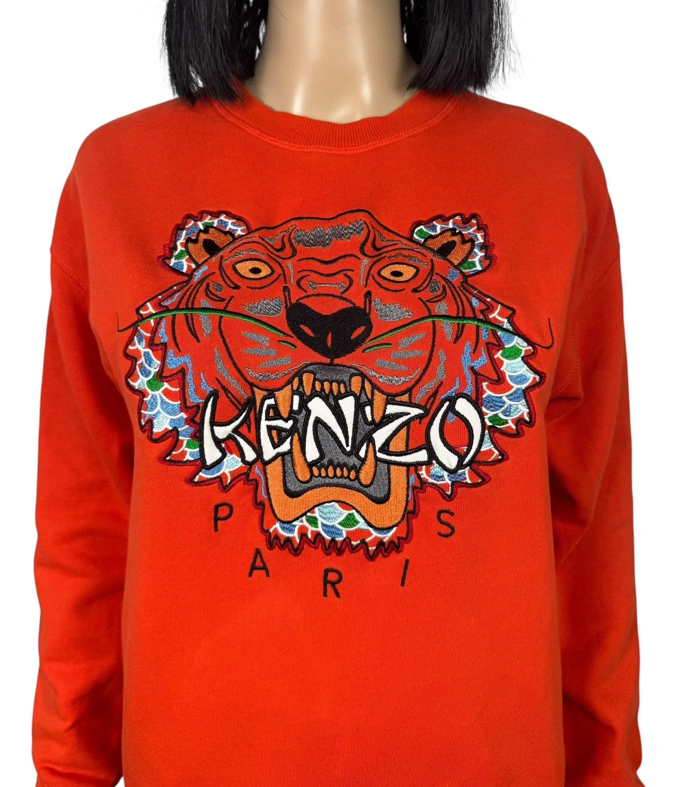 Kenzo Kenzo Paris Tiger Sweatshirt Logo Size S / US 4 / IT 40 - 8 Thumbnail