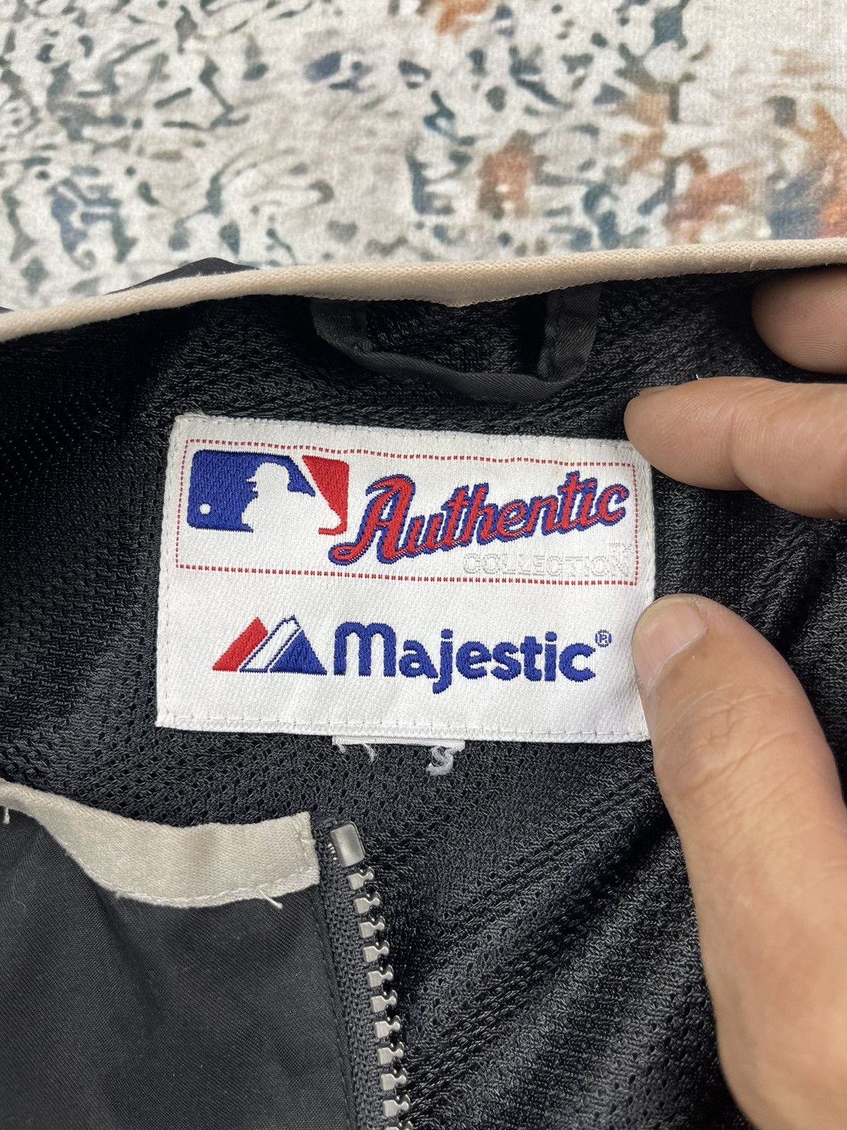 MLB Vintage Chicago White Sox Pull Over Stadium Jacket Size US XL / EU 56 / 4 - 12 Thumbnail