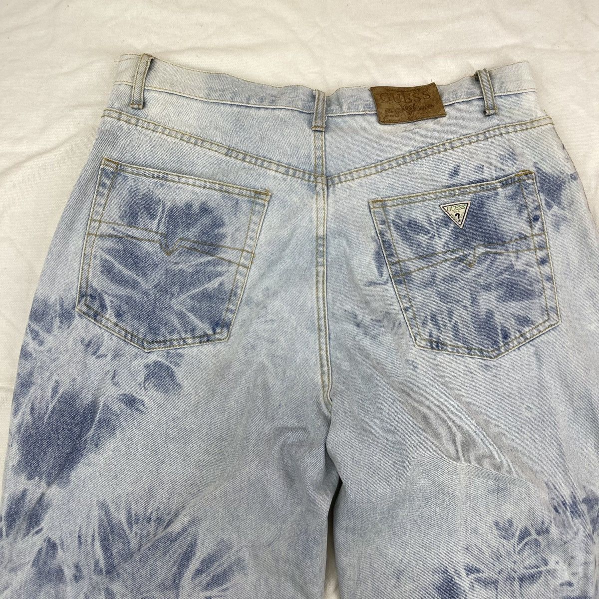 Guess 90s Vintage GUESS Custom Acid Wash Denim #1219/AQ Size US 38 / EU 54 - 16 Thumbnail