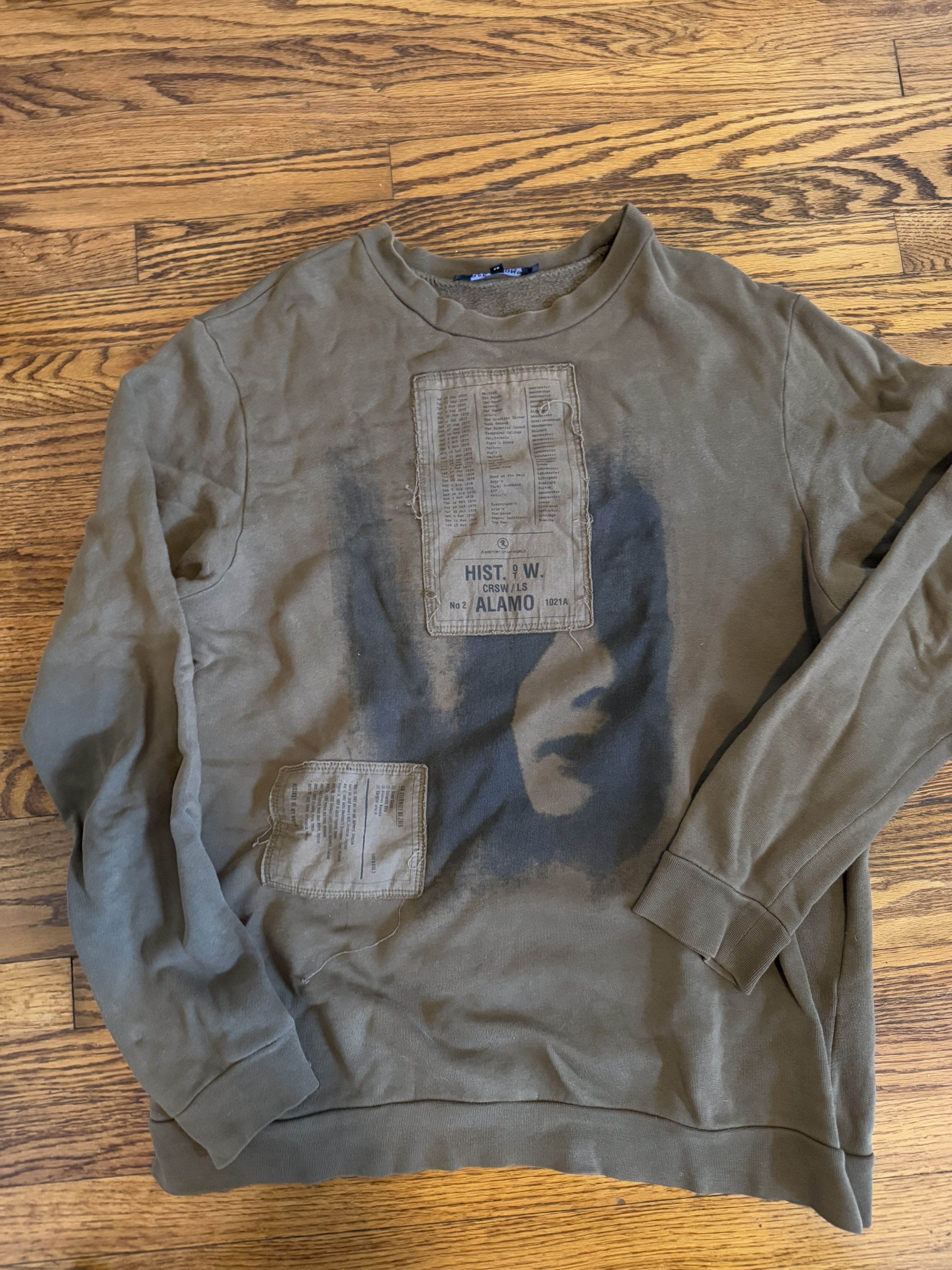 Raf Simons Raf Simons A/W 05 Alamo sweatshirt Size US S / EU 44-46 / 1 - 2 Thumbnail
