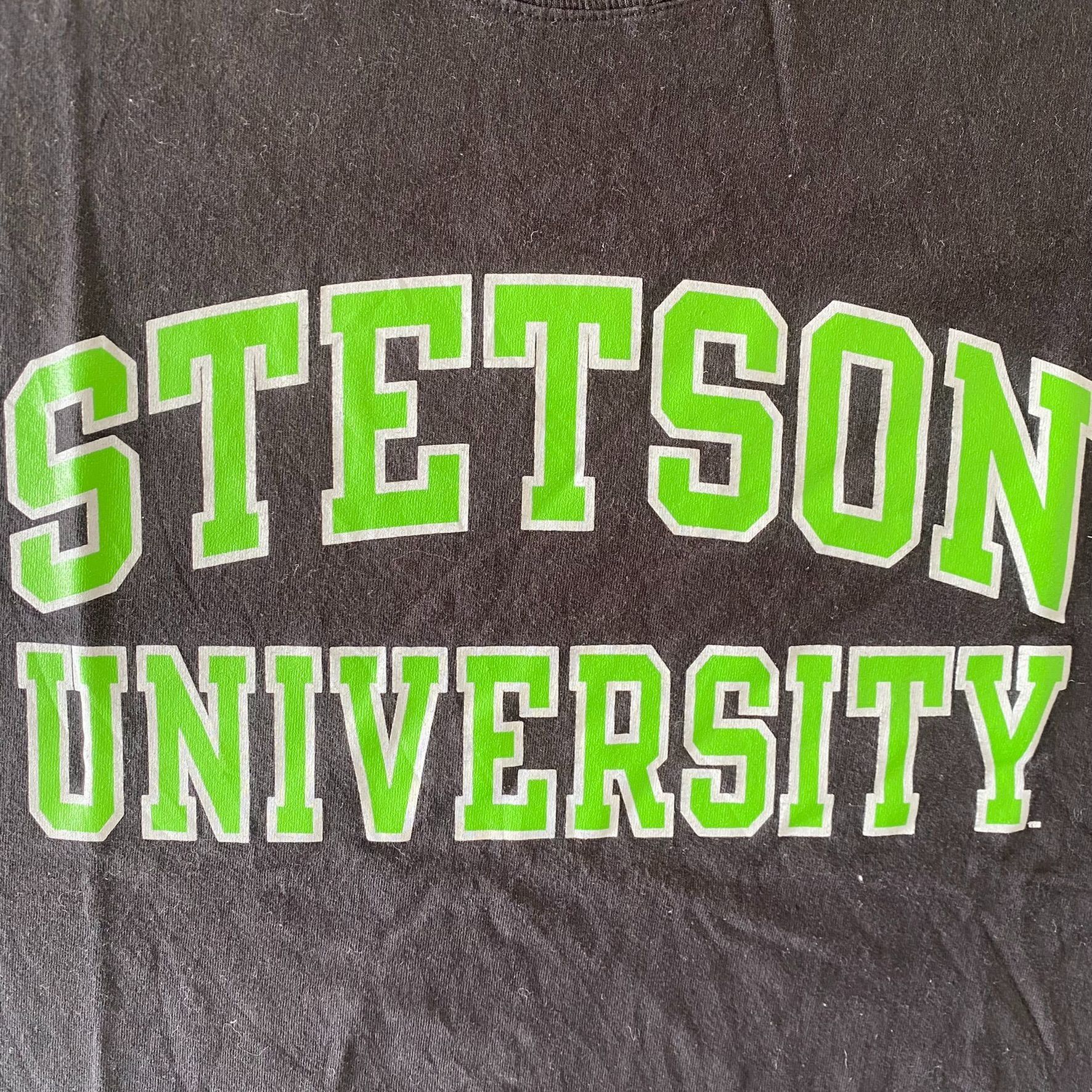Champion × Vintage Vintage Y2K Stetson University Shirt Champion College Tee Size US L / EU 52-54 / 3 - 4 Thumbnail