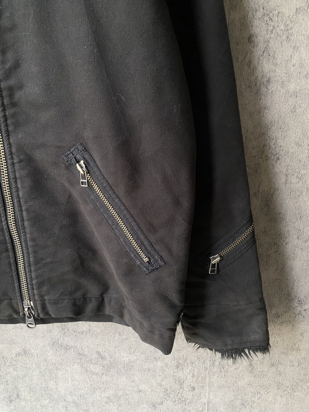 If Six Was Nine Montage Moleskin Fur Zipper Jacket Tornado Mart Design Size US L / EU 52-54 / 3 - 7 Thumbnail