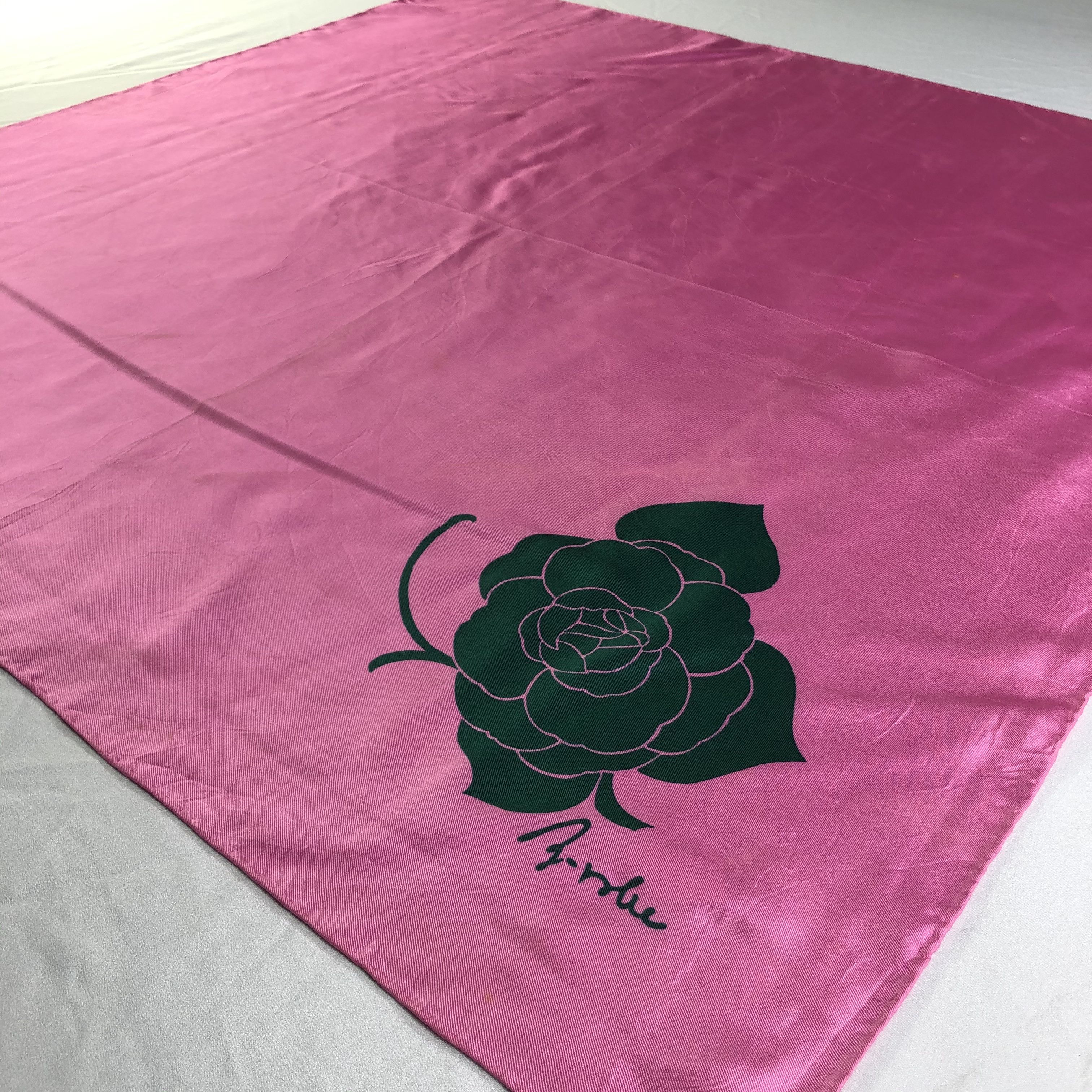 Vintage Vintage Silk Scarf Size ONE SIZE - 4 Thumbnail
