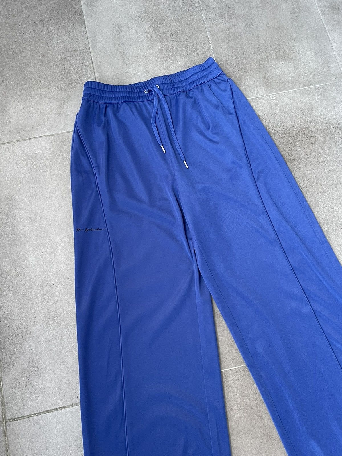 Han Kjobenhavn SS23 !DSWT! Han Kjobenhavn Oversized Loose Blue Track Pants Size US 32 / EU 48 - 11 Thumbnail