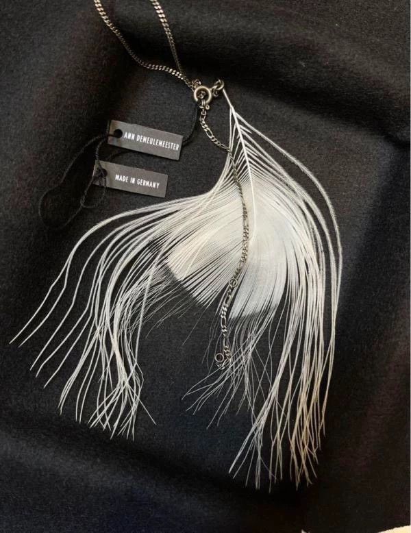Ann Demeulemeester Ann demeulemeester feather necklace Size ONE SIZE - 2 Thumbnail