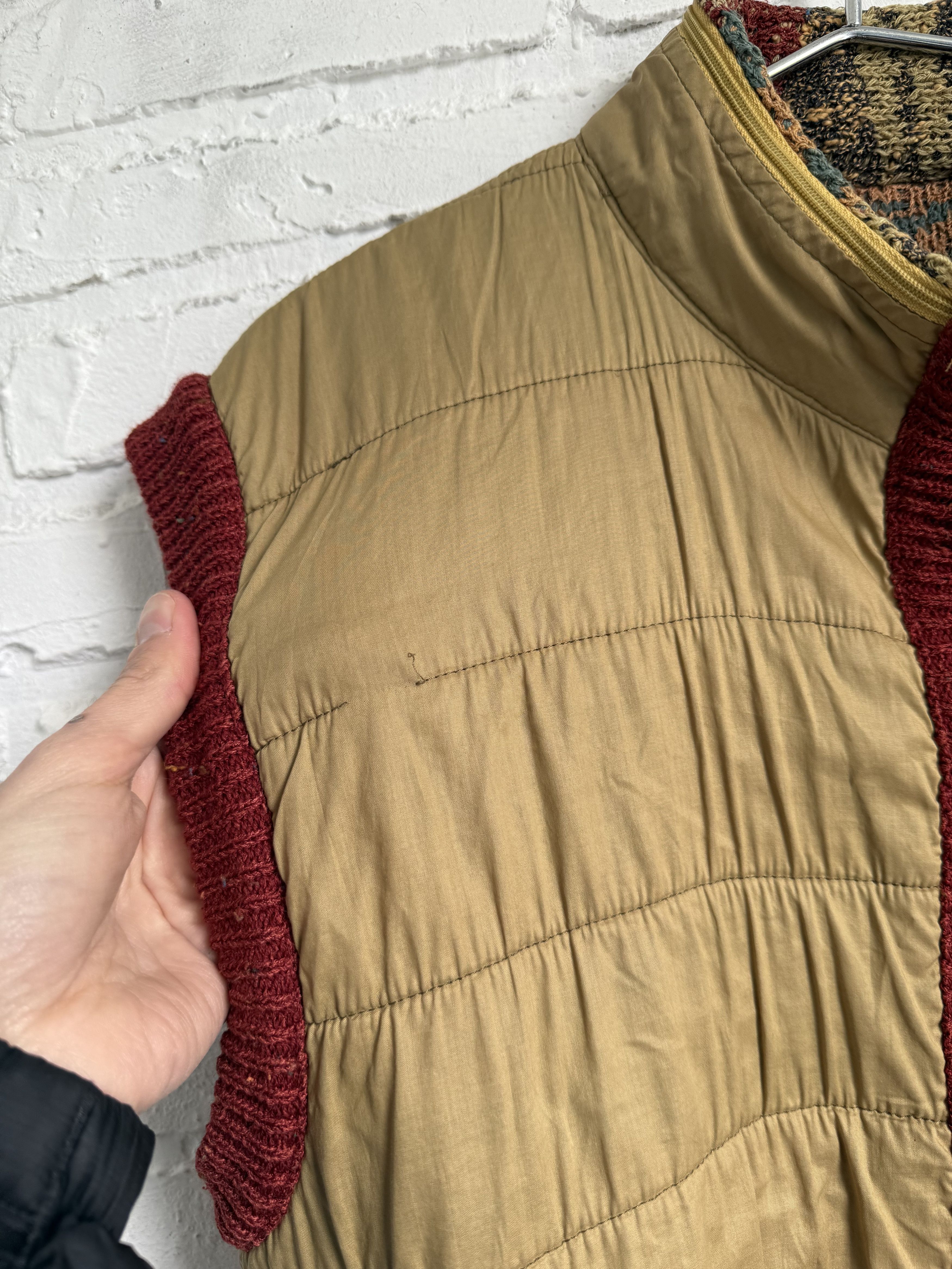 Missoni Vintage Missoni Uomo Reversible Vest Knit & Gilet jacket Size US S / EU 44-46 / 1 - 9 Thumbnail