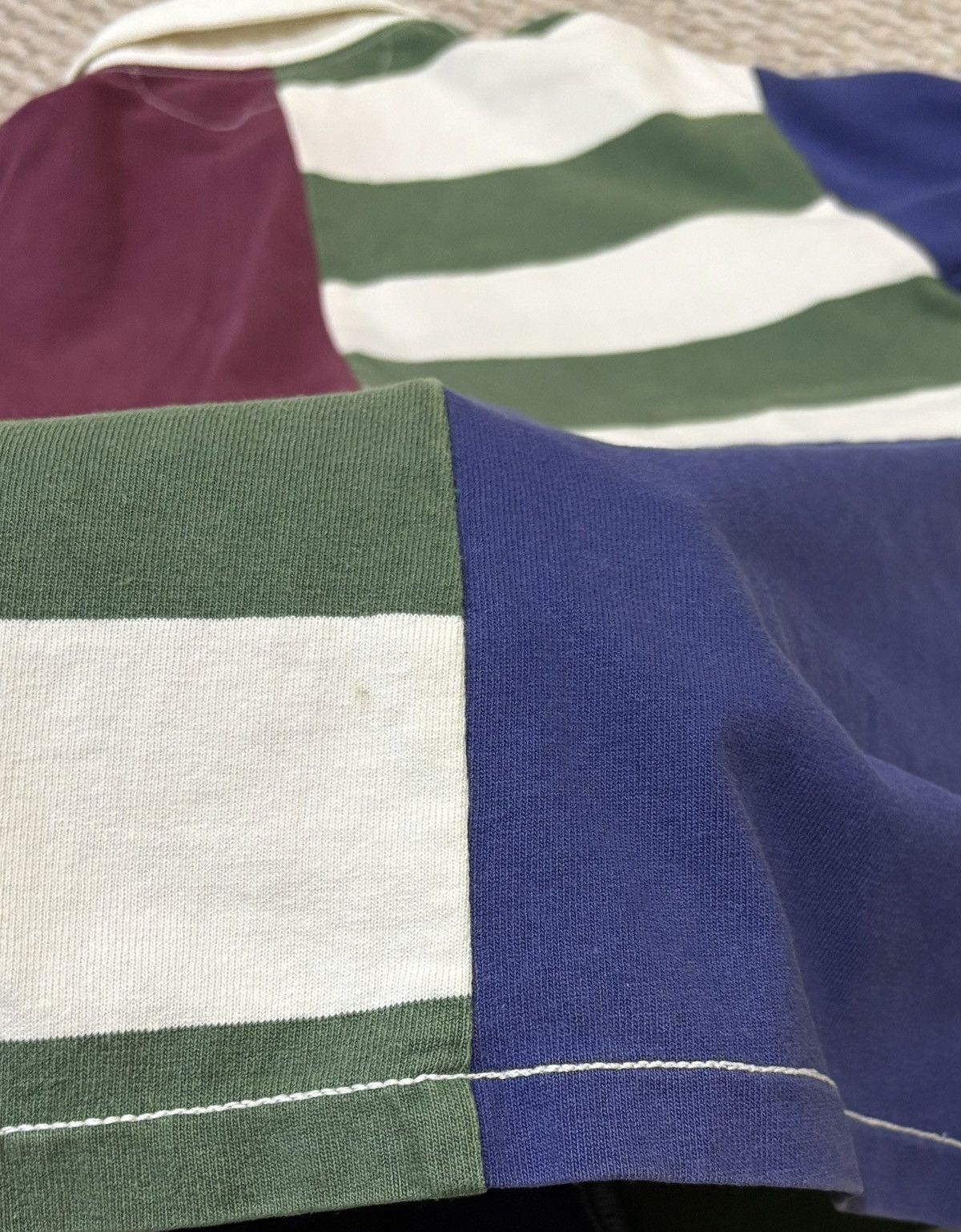 Polo Ralph Lauren Vintage Polo Ralph Lauren Multicolour RL & Co Rugby Shirt Size US M / EU 48-50 / 2 - 19 Thumbnail