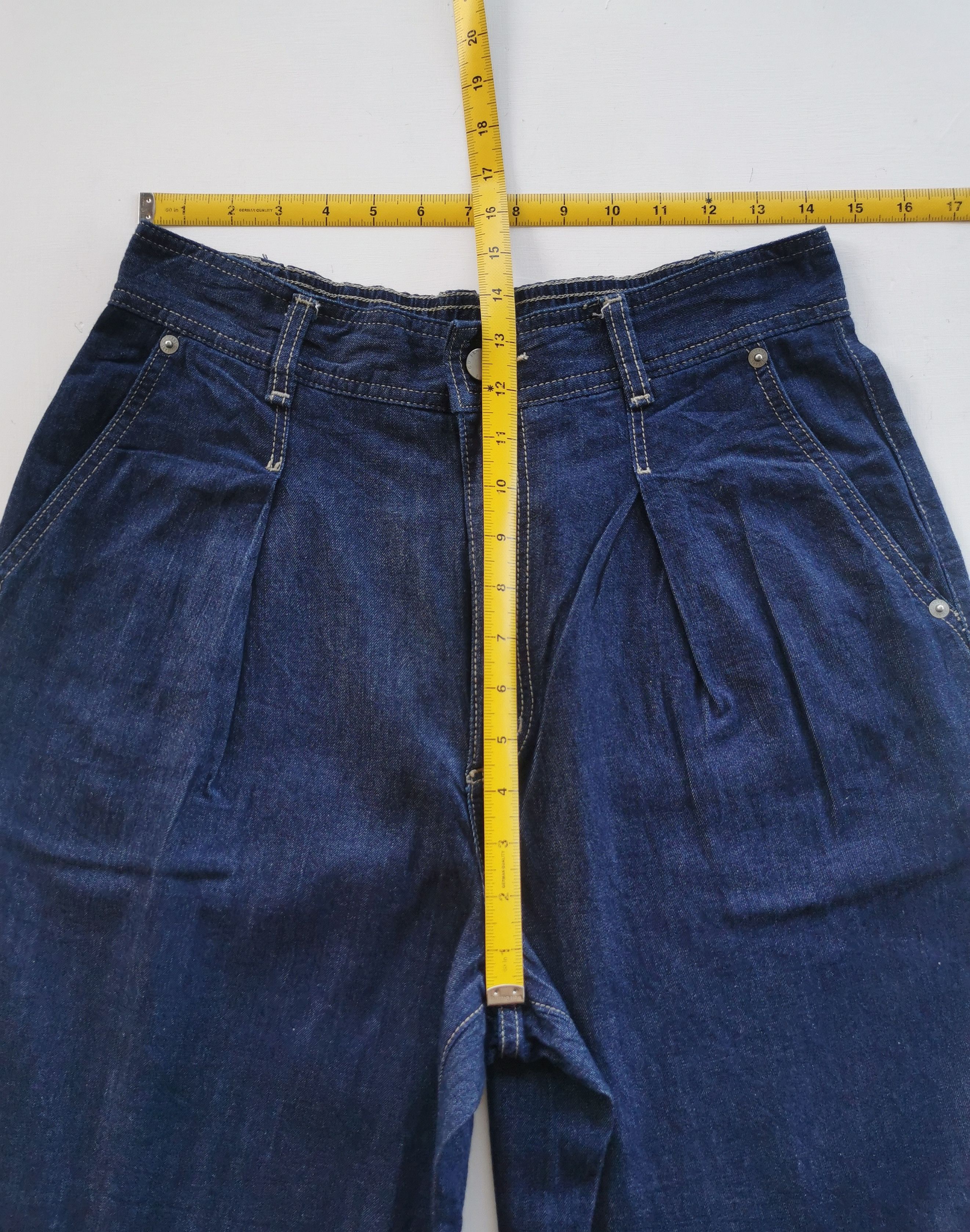 GU GU Wide Legs Baggy Pants Size US 32 / EU 48 - 10 Thumbnail