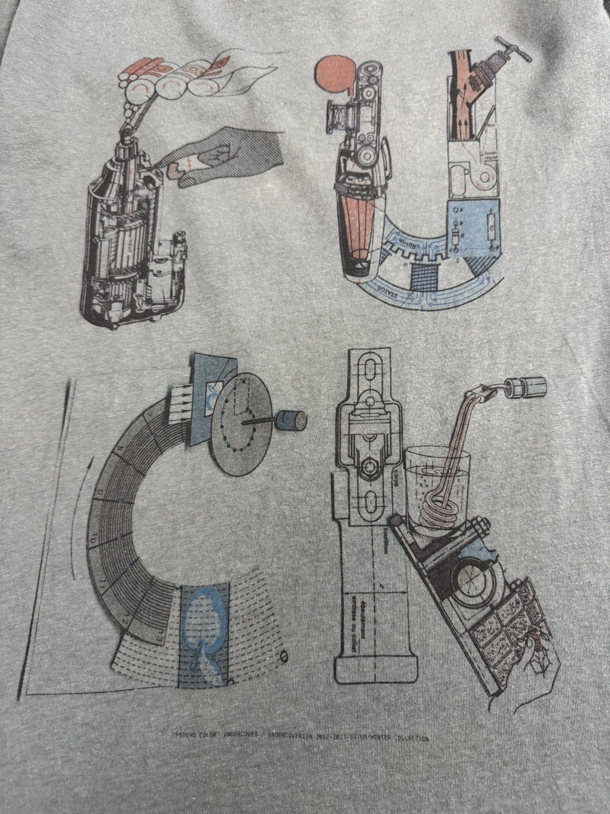 Undercover Undercover T-shirt featuring illustrations spell out "FUCK" Size US S / EU 44-46 / 1 - 9 Thumbnail