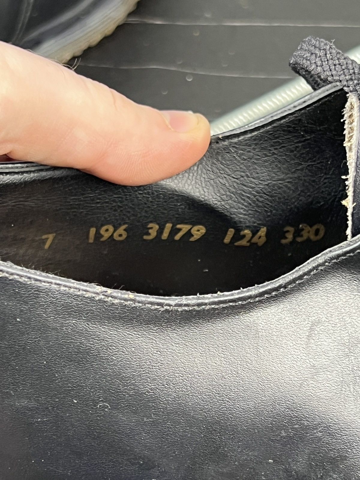 Dr. Martens × Leather 1979 Dr.Martens Safety Leather Shoes (Y0588) Size US 8 / EU 41 - 14 Thumbnail