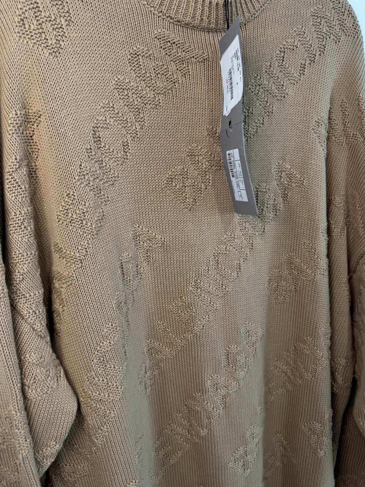 Balenciaga Balenciaga Logo Knit Sweater Sand Beige SZ IT46/S NWT Size US S / EU 44-46 / 1 - 2 Thumbnail