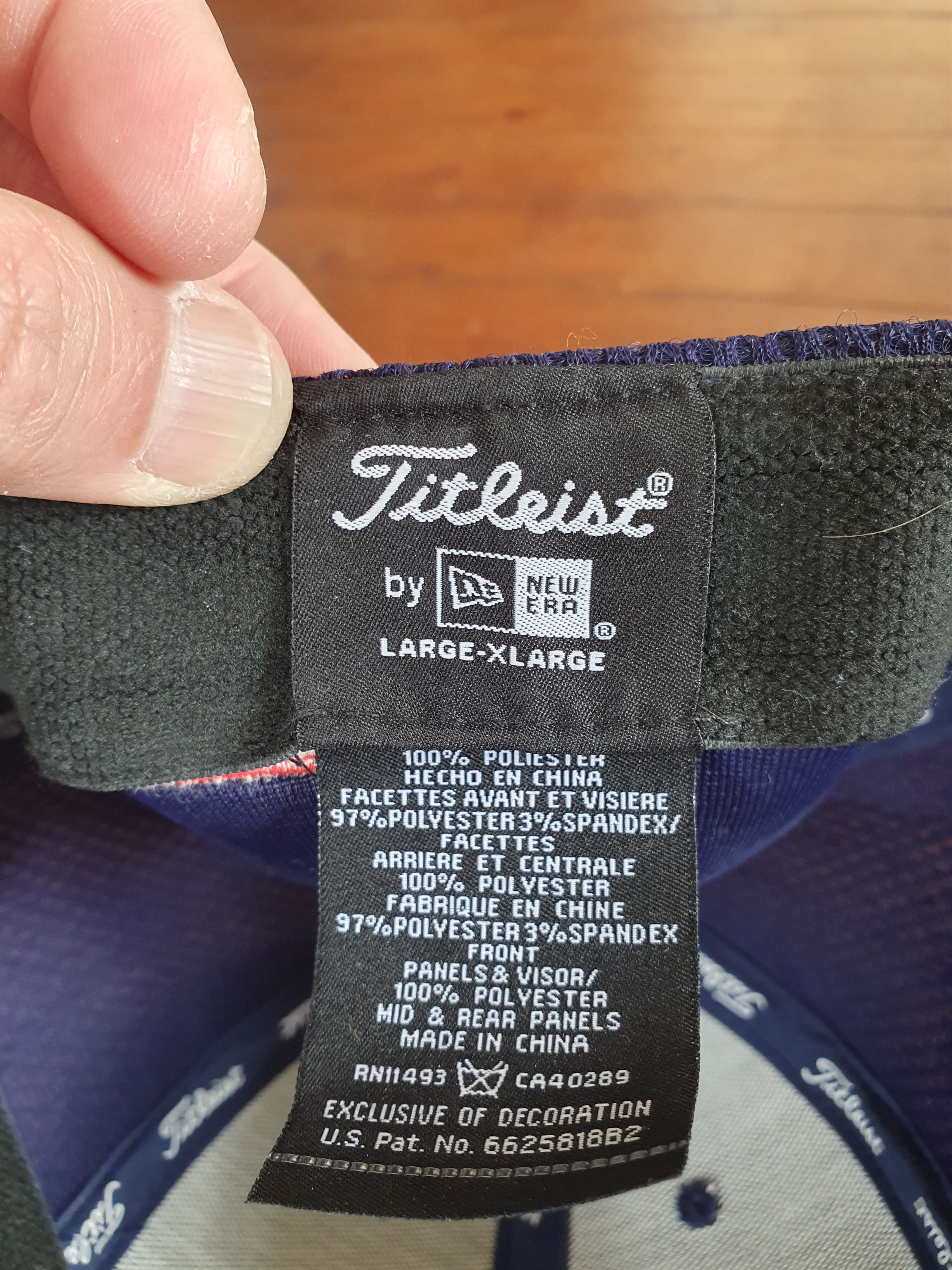 Footjoy Titleist By New Era Footjoy Pro V1 Fitted Mesh Hat sz L/XL Size ONE SIZE - 13 Thumbnail