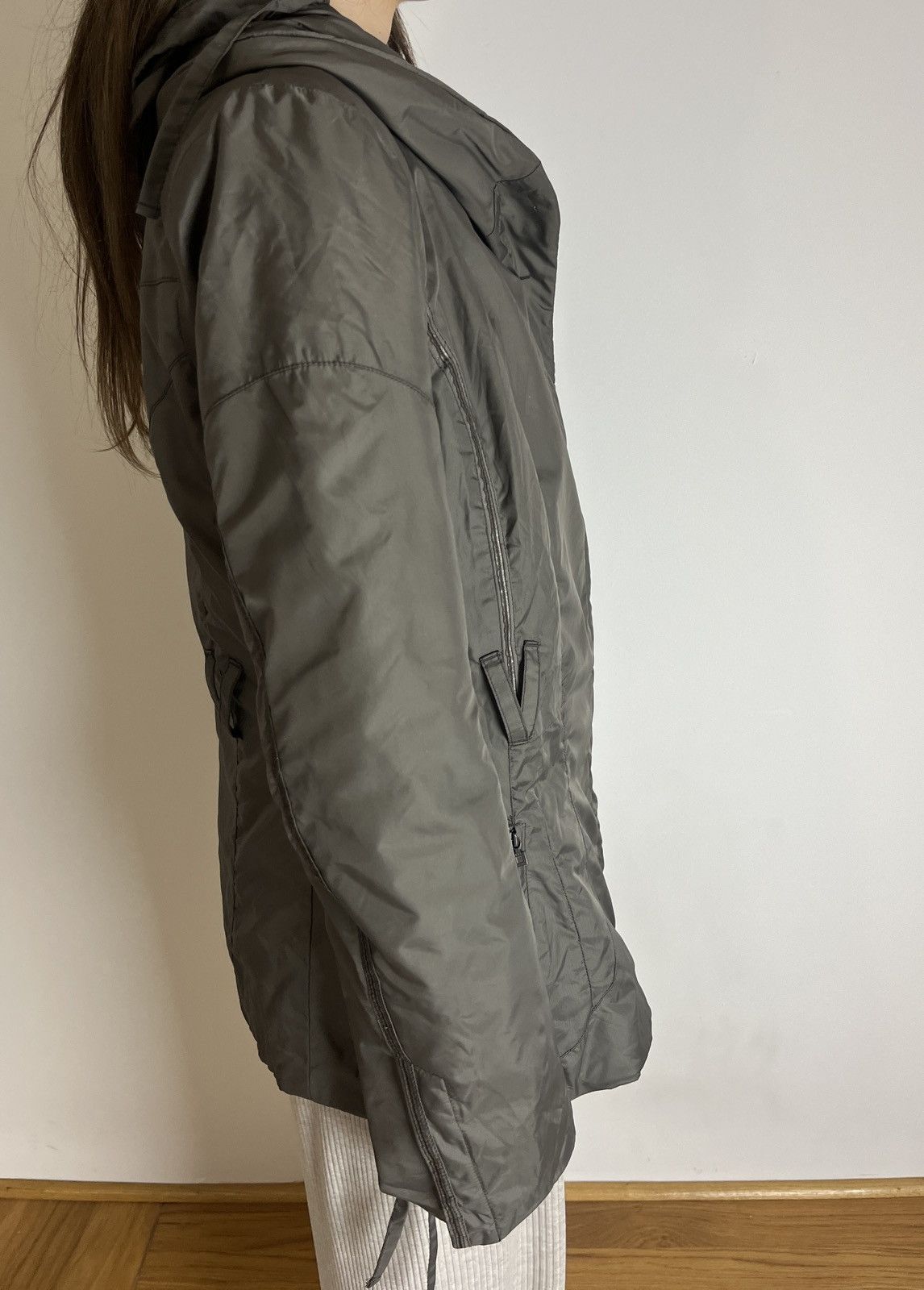 Marithe + Francois Girbaud Active Marithe Francois Girbaud Belted Avant-Garde Jacket Size M / US 6-8 / IT 42-44 - 4 Thumbnail