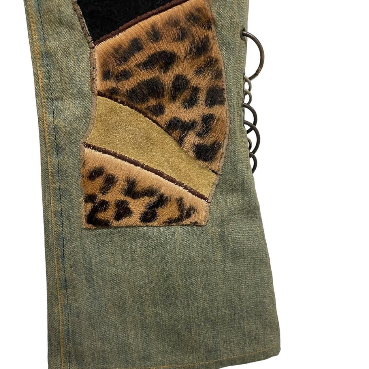 If Six Was Nine Ifsixwasnine crazy africans denim Size US 30 / EU 46 - 4 Thumbnail