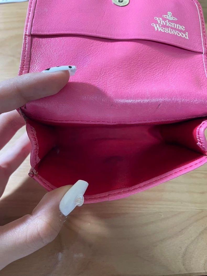 Vivienne Westwood Vivienne Westwood The wallet is pink Size ONE SIZE - 5 Thumbnail