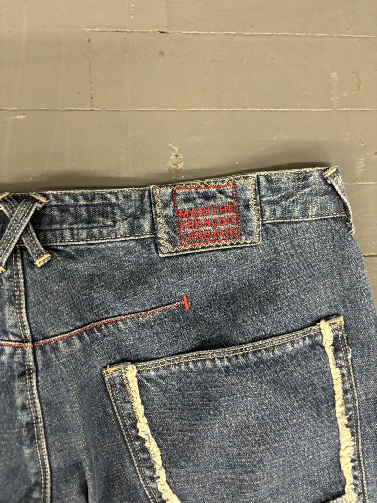 Japanese Brand × Marithe + Francois Girbaud × Vintage Vintage MFG baggy jorts Y2K Size US 38 / EU 54 - 4 Thumbnail