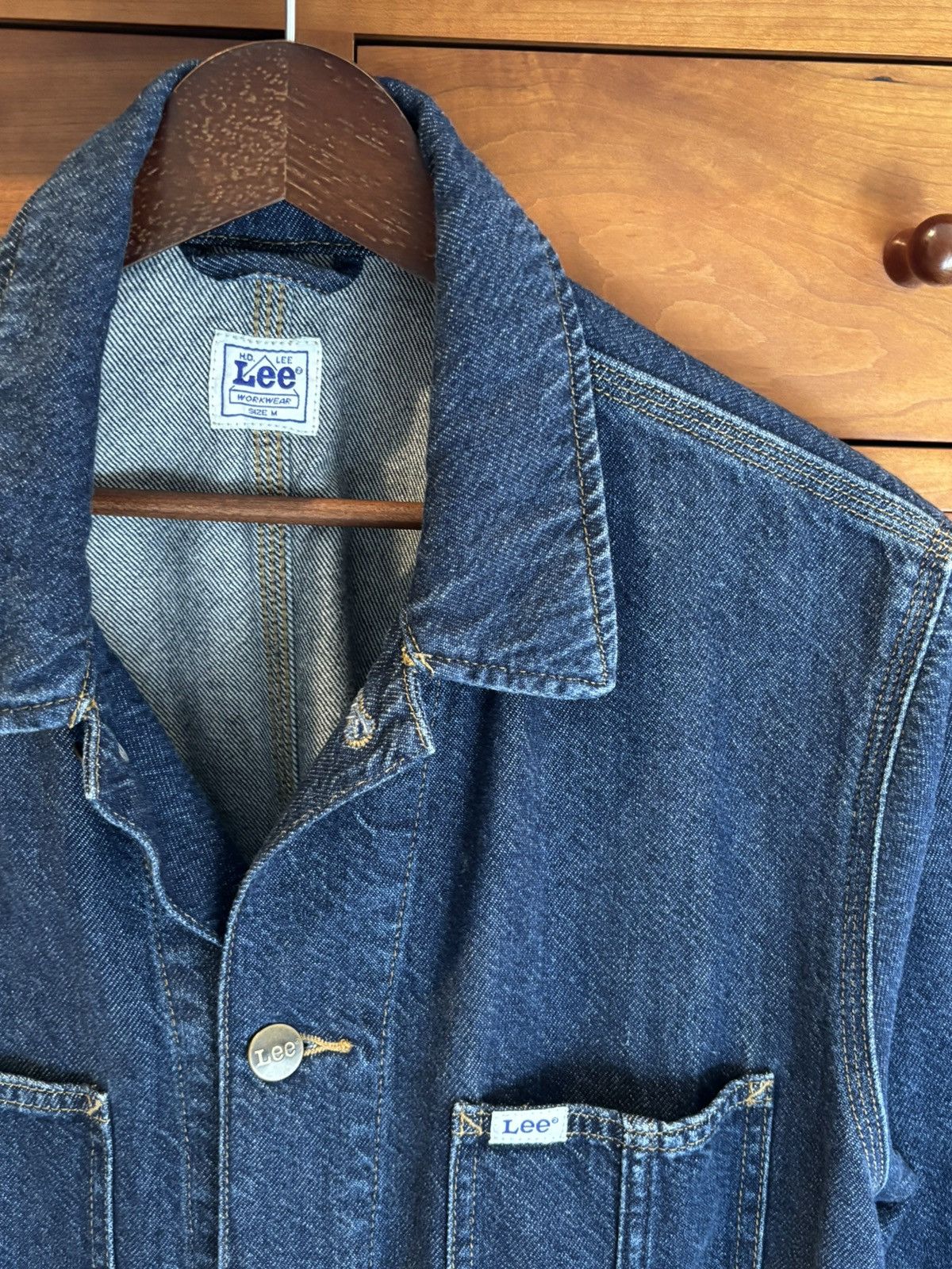 Lee Vintage Lee’s Blue Denim Coverall Jacket Size Medium Size US M / EU 48-50 / 2 - 3 Thumbnail